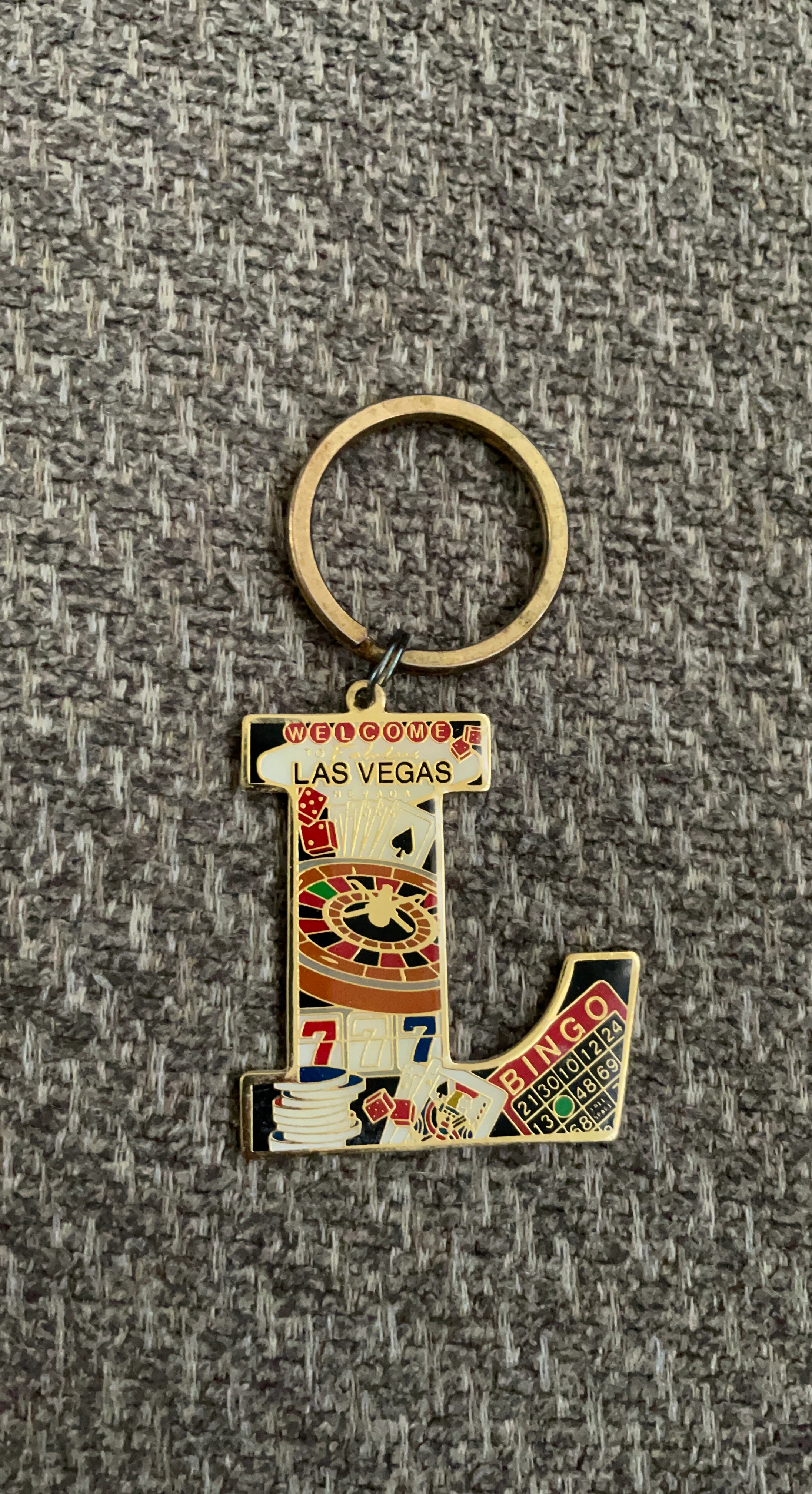 Welcome to Las Vegas Keychain with Casino Design
