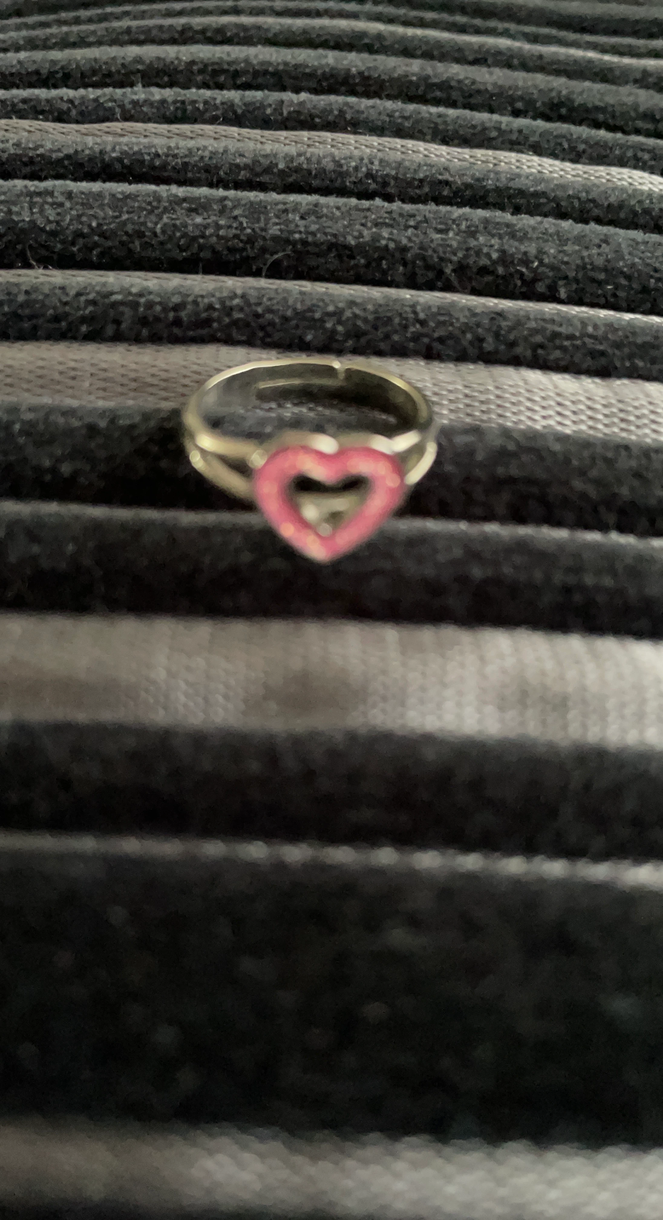 Heart Charm Ring