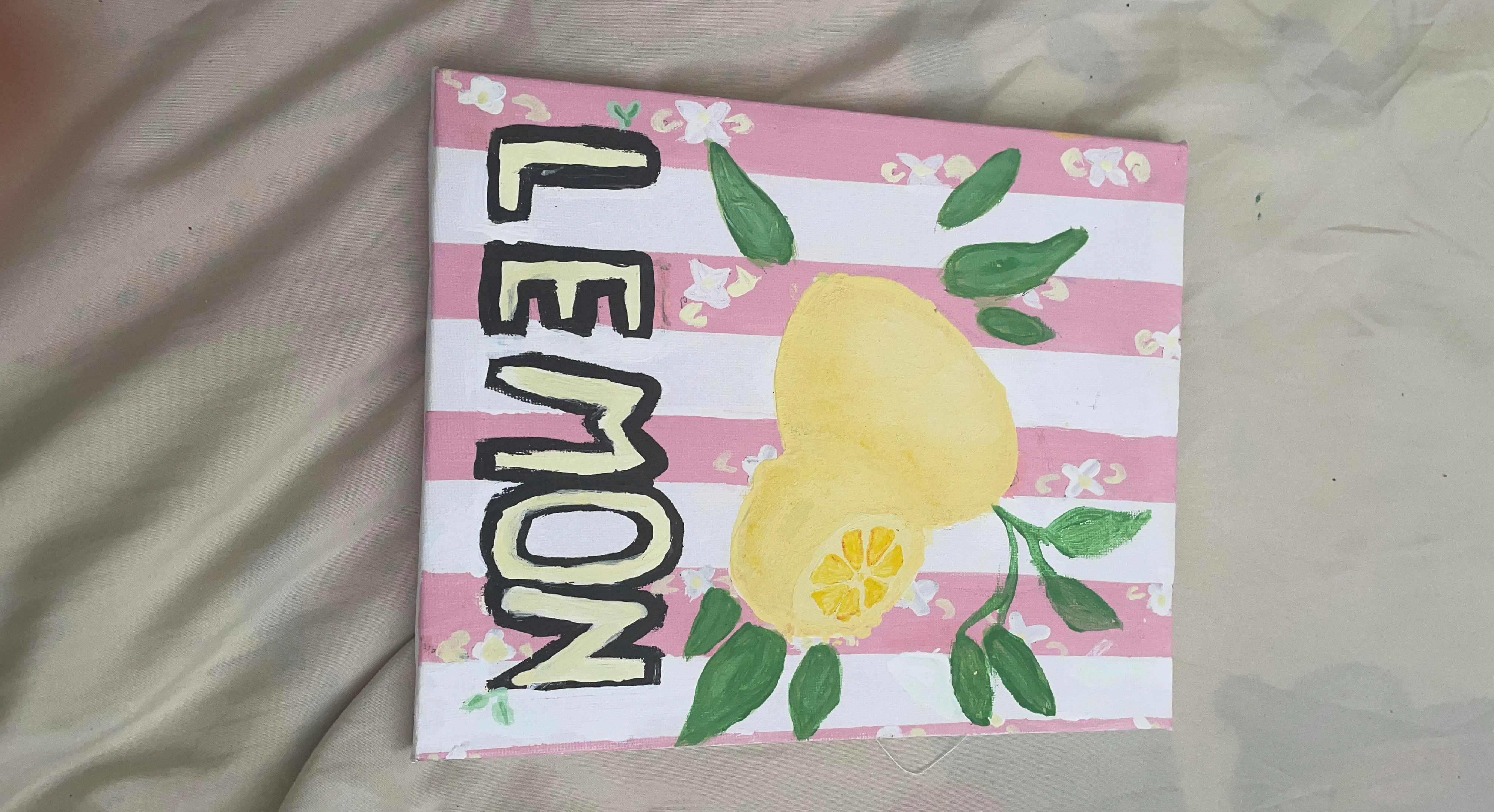Lemon Art Canvas
