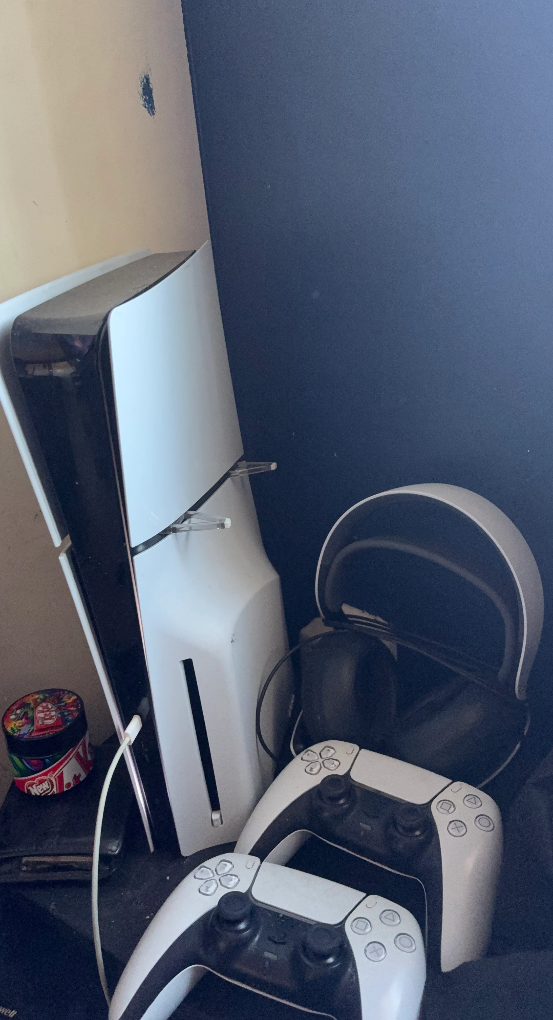 Sony PlayStation 5 Console with Controllers and Pulse headphones