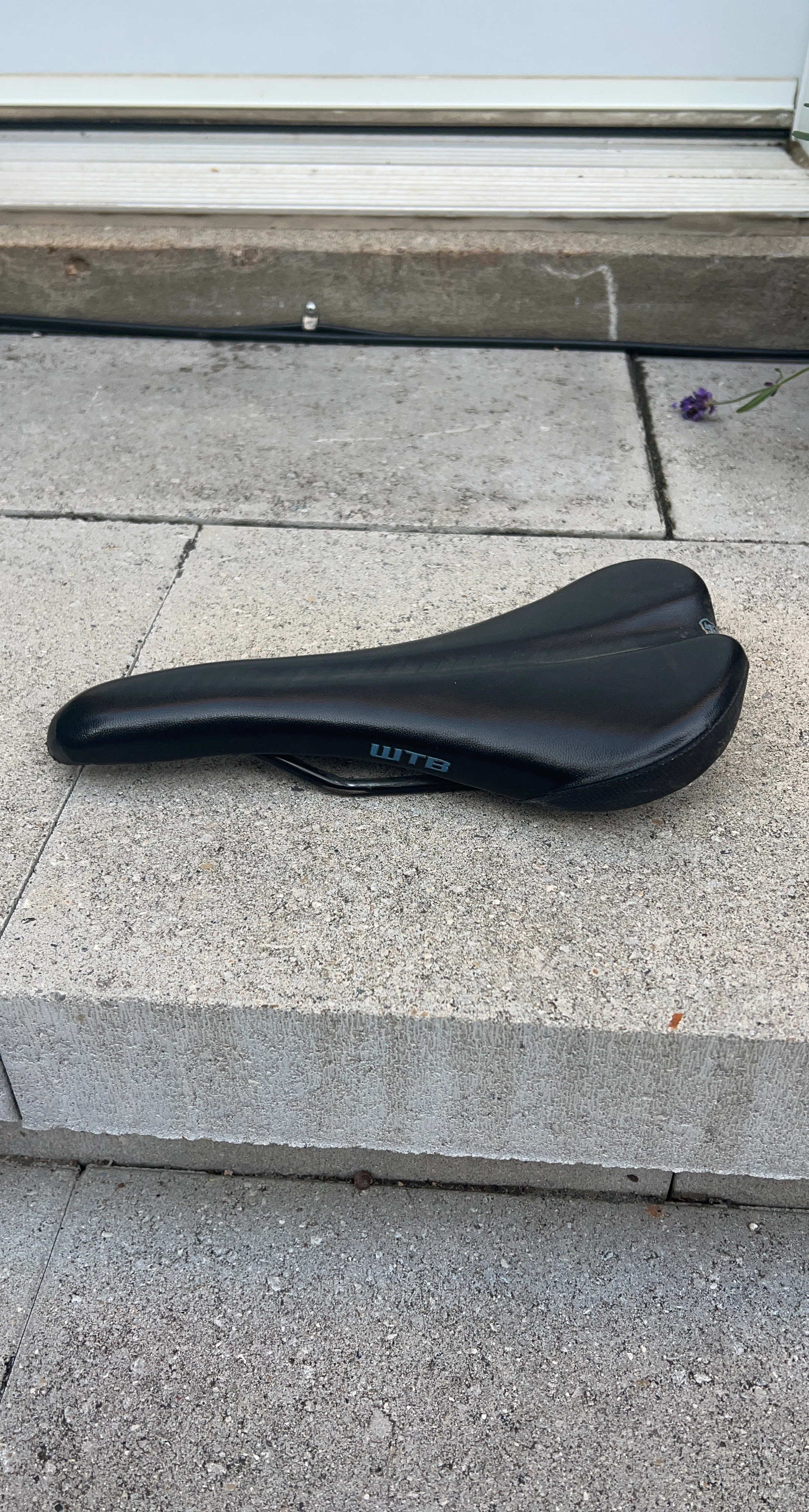 Black WTB Bike Saddle