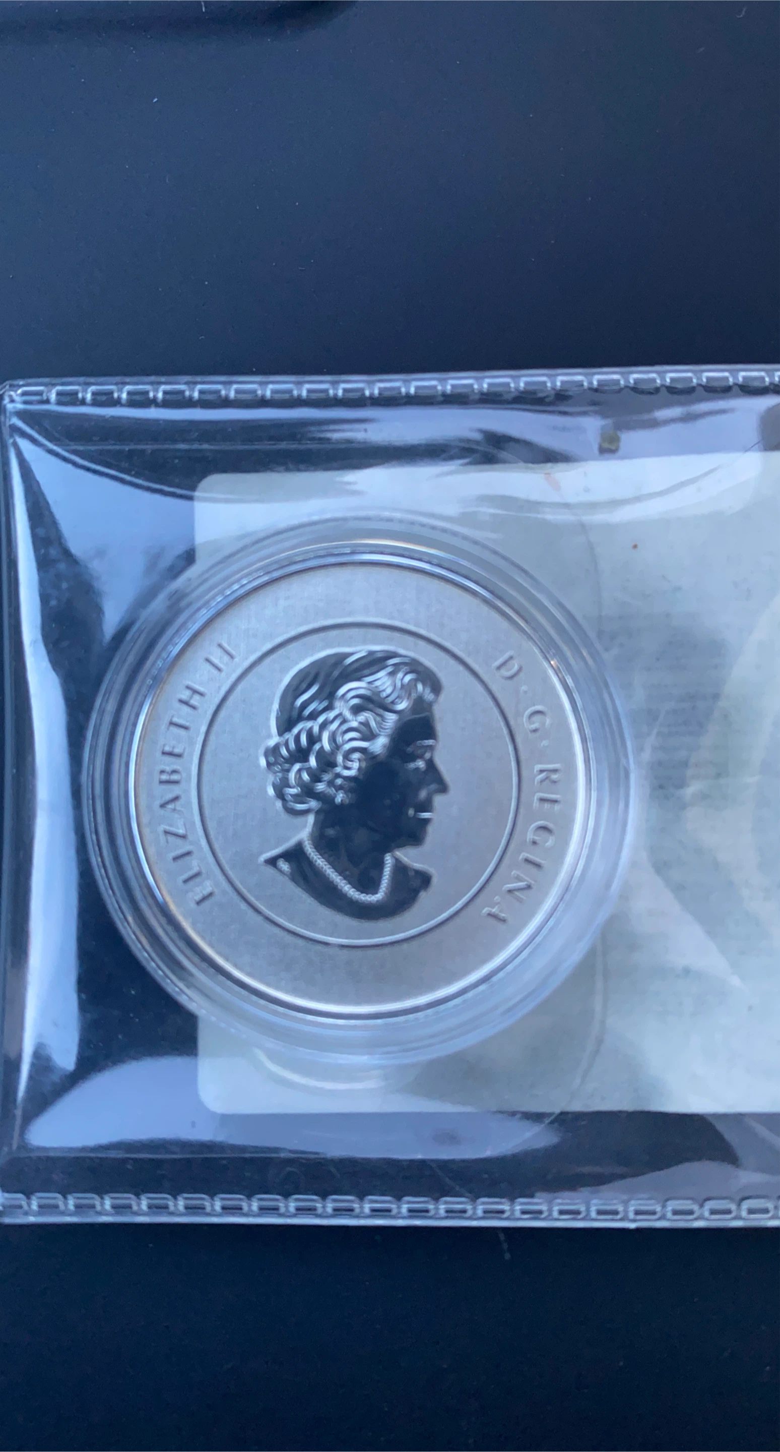 2015 $20 Fine Silver Gingerbread Man Coin