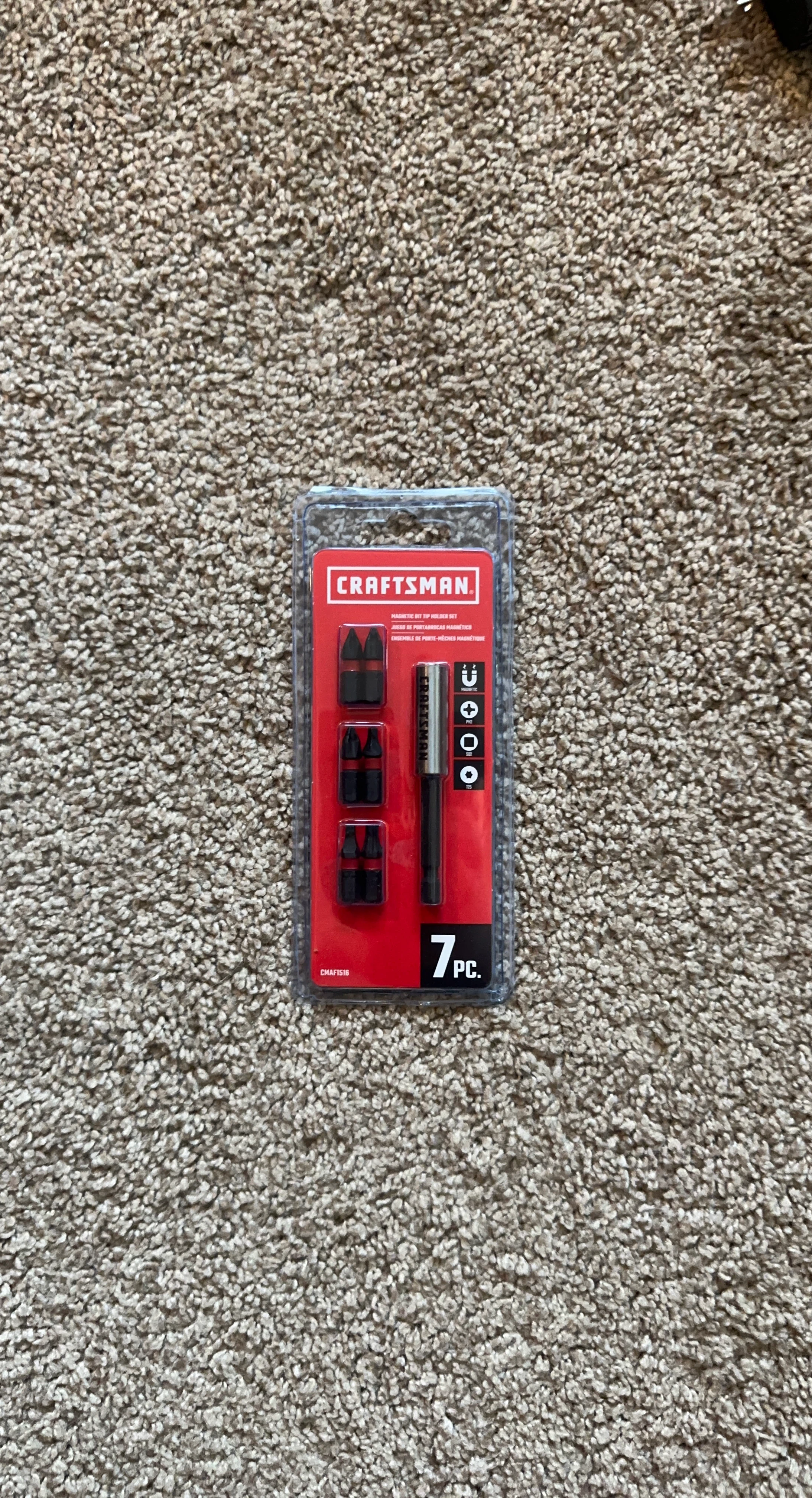 Craftsman Magnetic Bit Tip Holder Set - 7 Piece