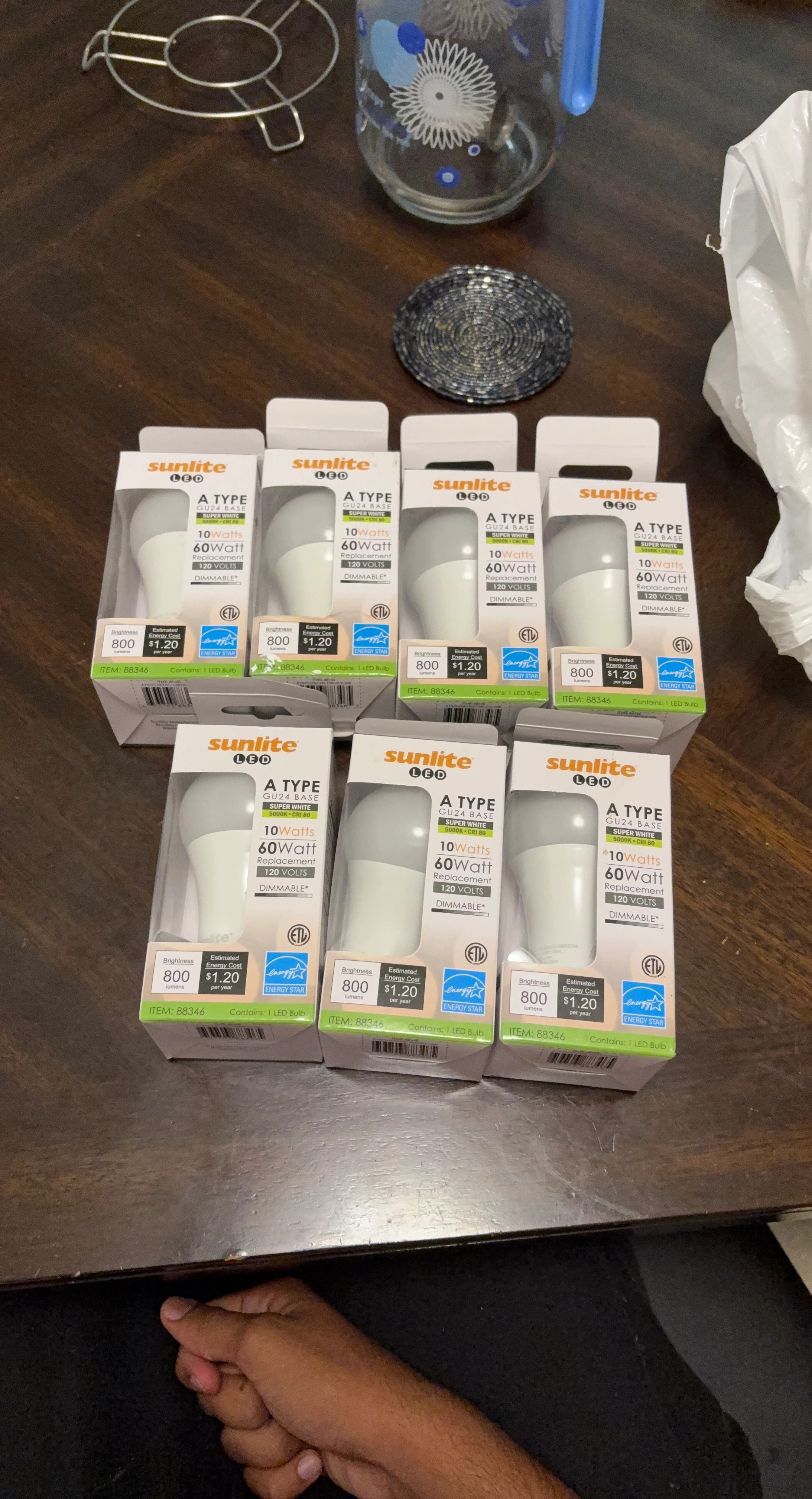 Sunlite A Type LED Bulbs (7 Pack)