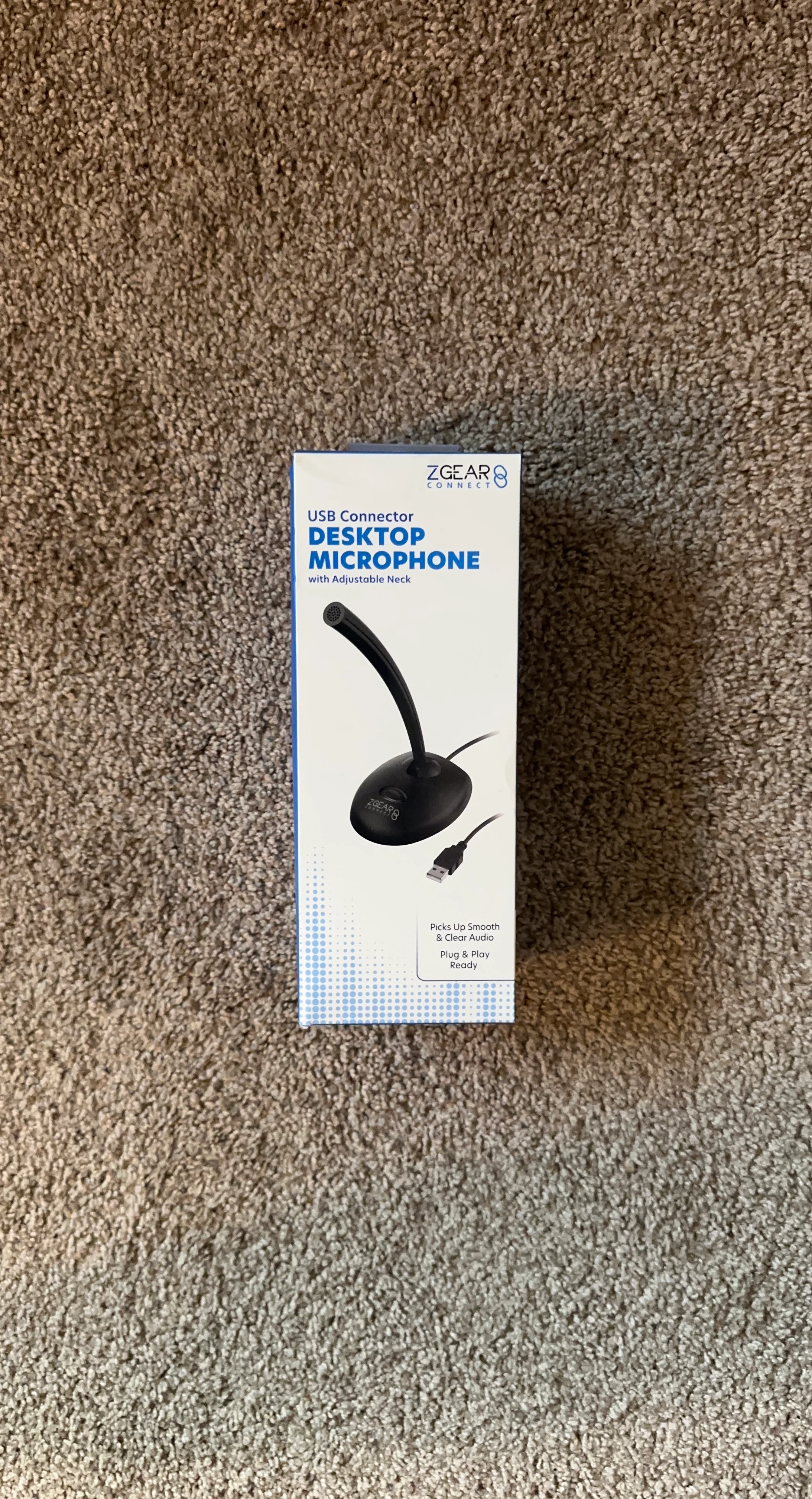 ZGear Connect USB Desktop Microphone with Adjustable Neck