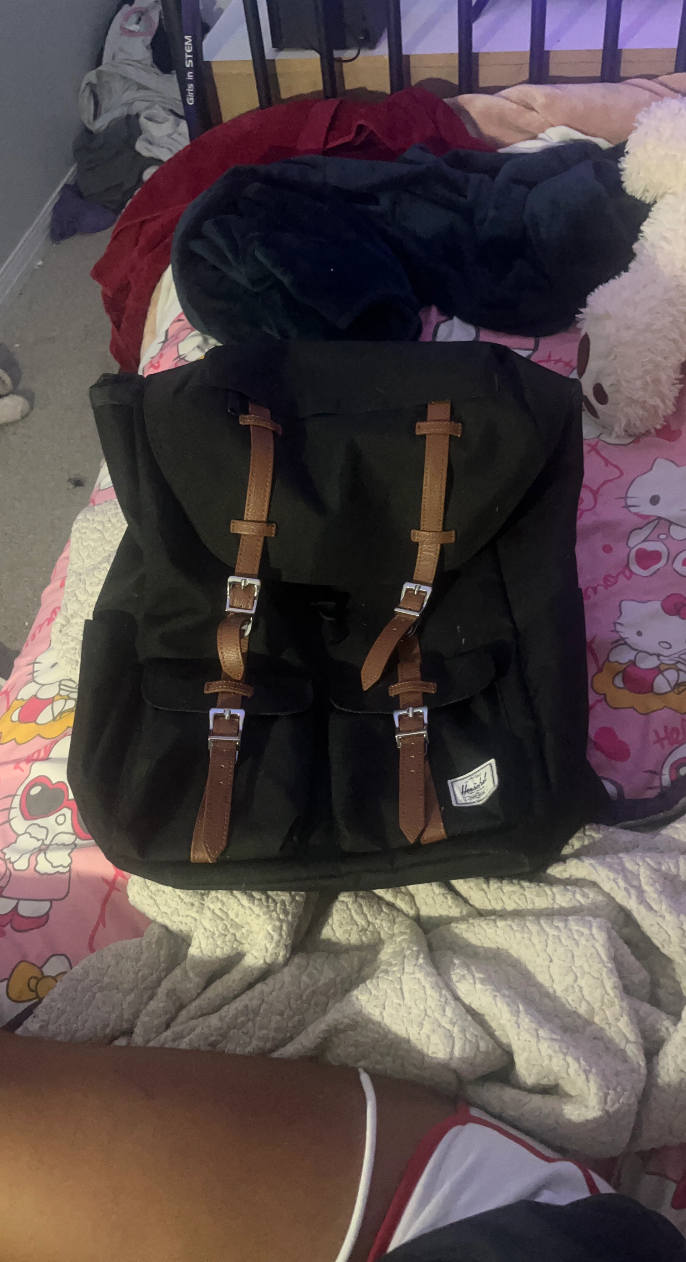 Herschel Black Backpack