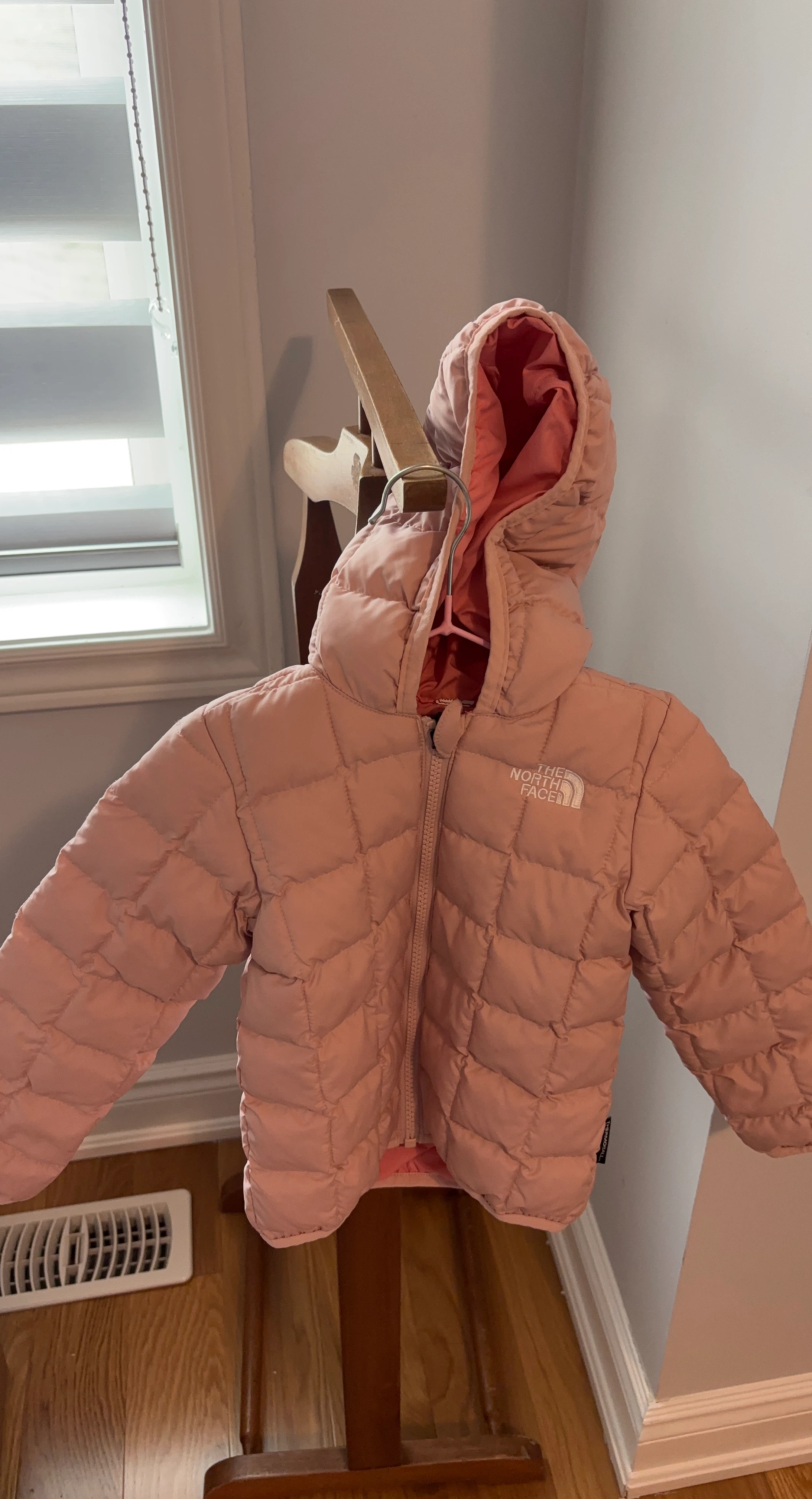 The North Face Pink Puffer Jacket