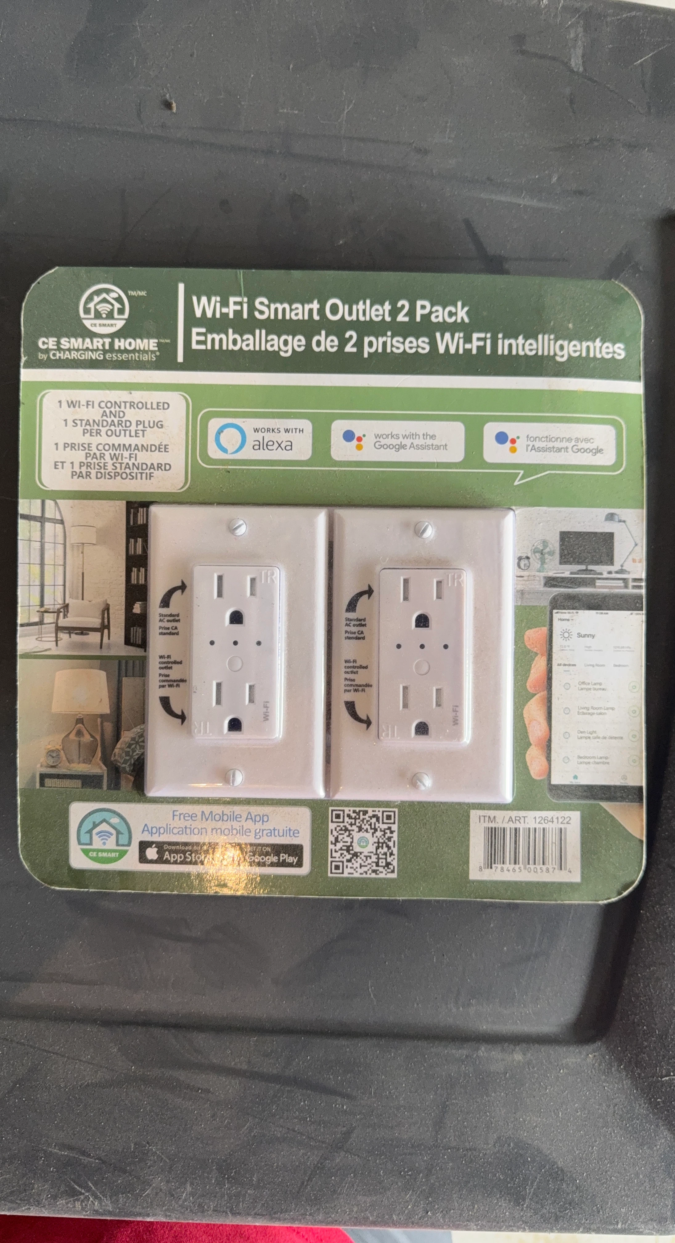 Wifi Smart Outlet 2 Pack