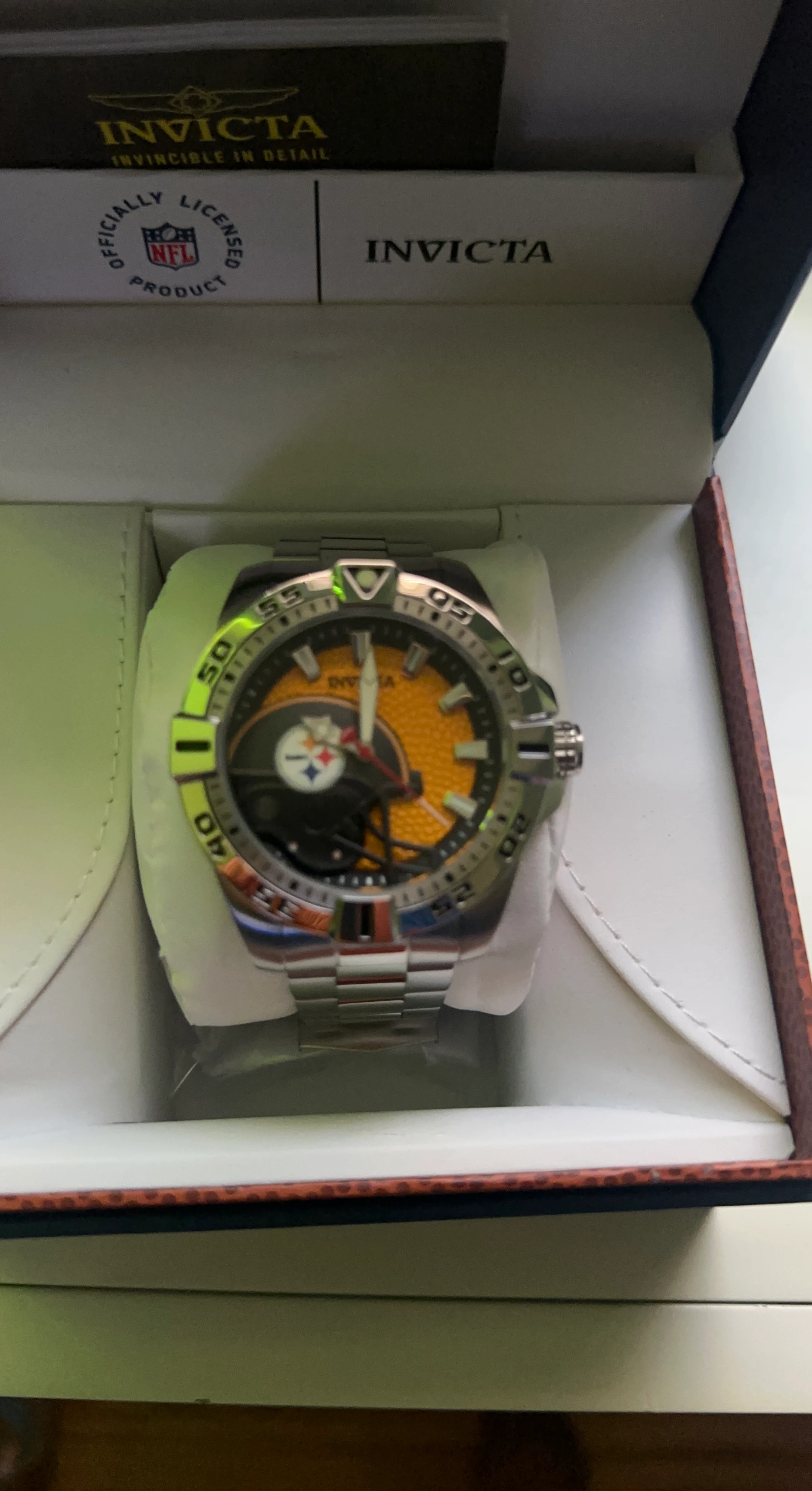 Invicta NFL Pittsburgh Steelers Watch