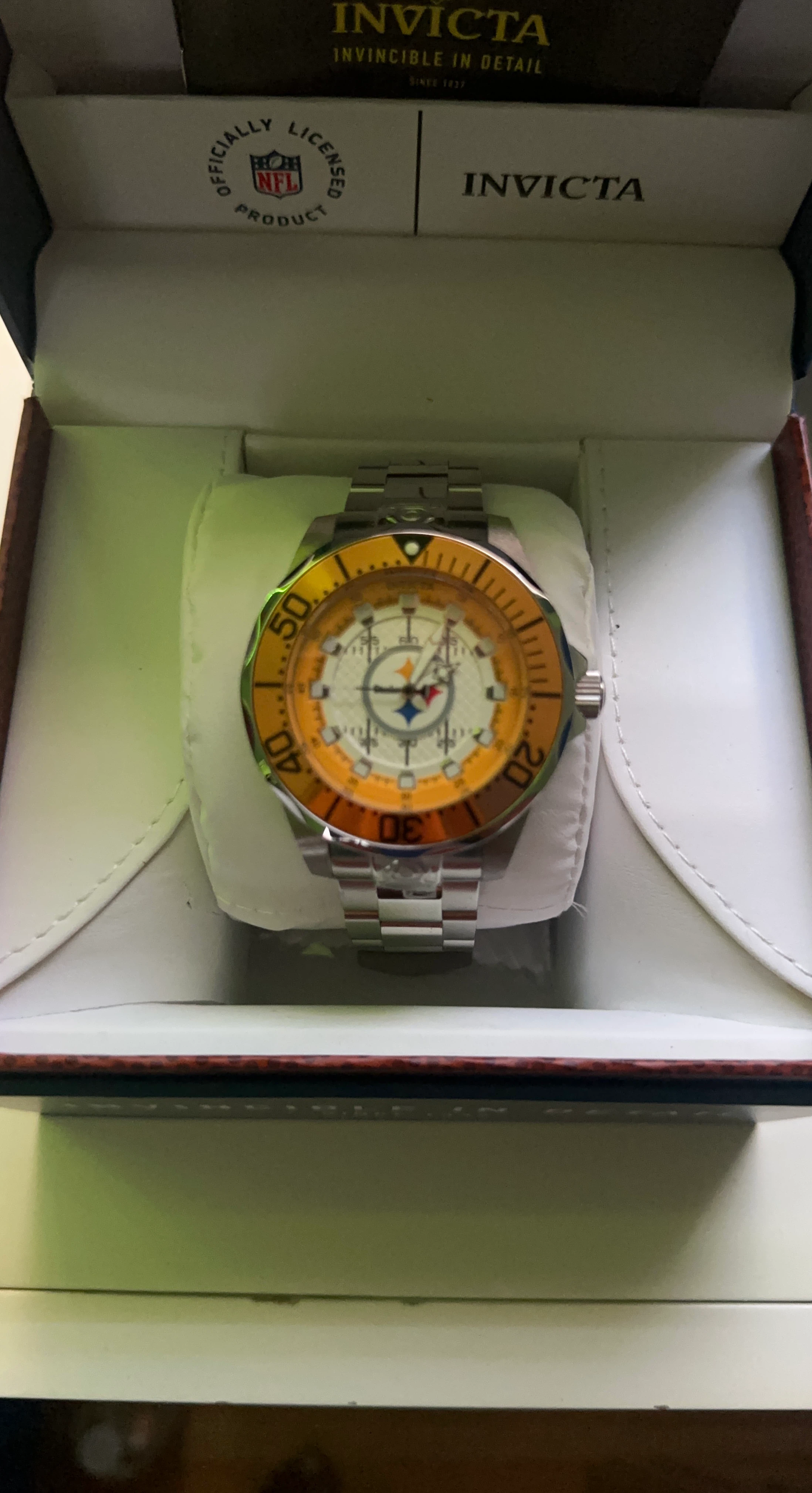 Invicta Pittsburgh Steelers NFL Watch