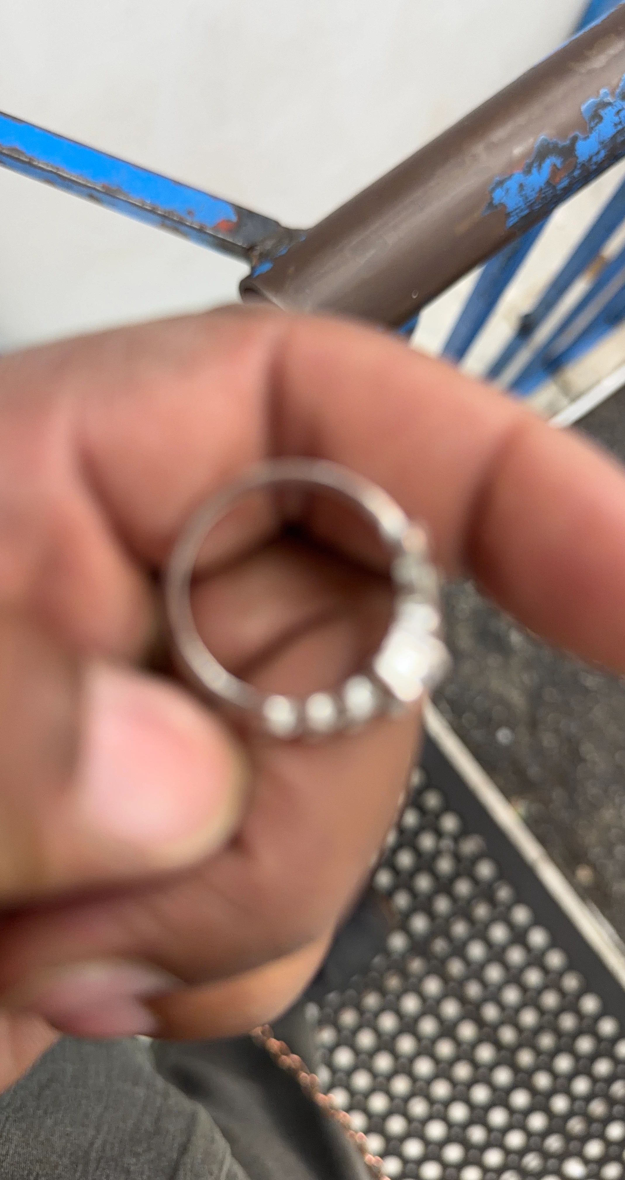 It says engagement ring,