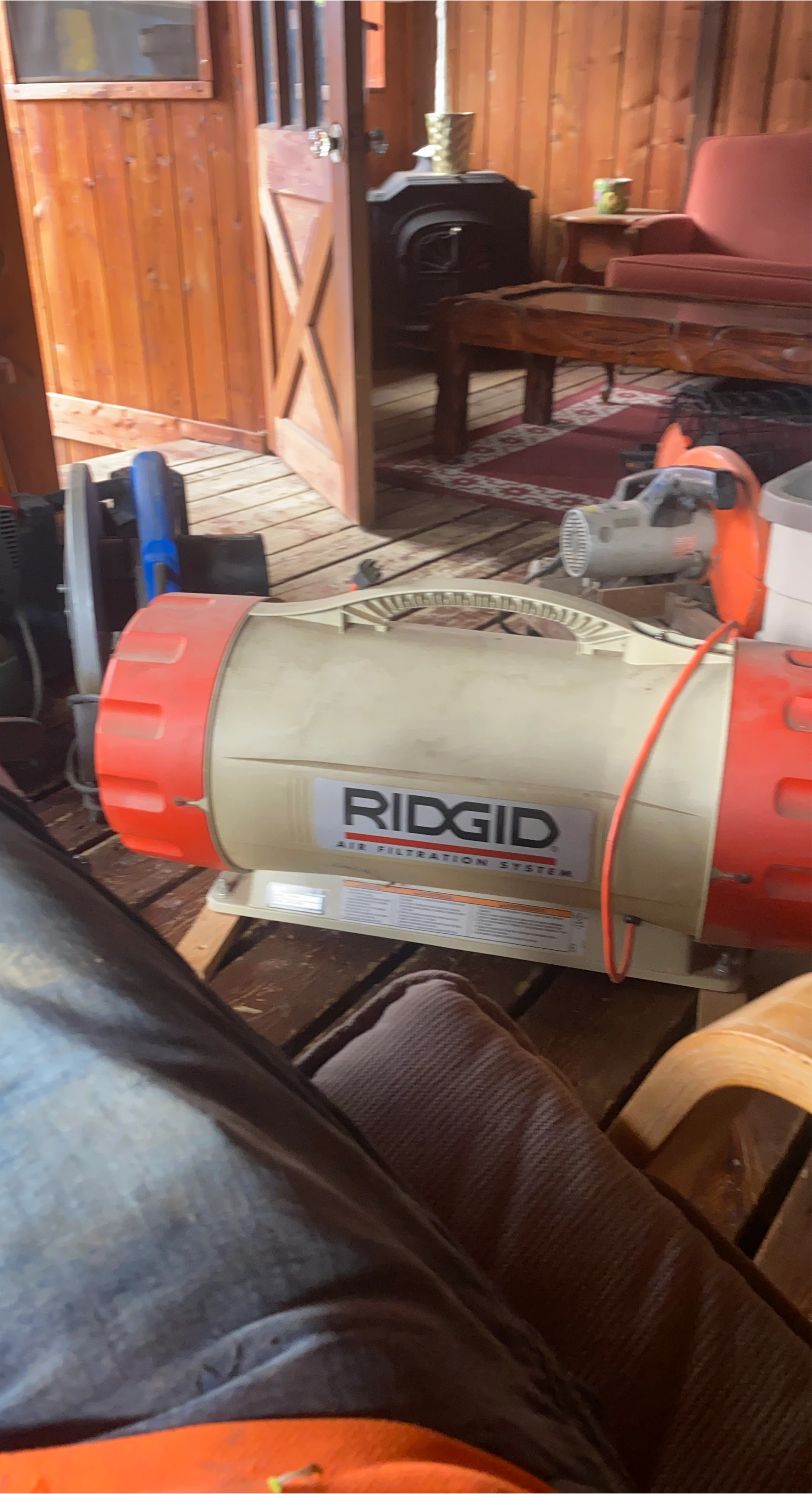 Ridgid air filtration system
