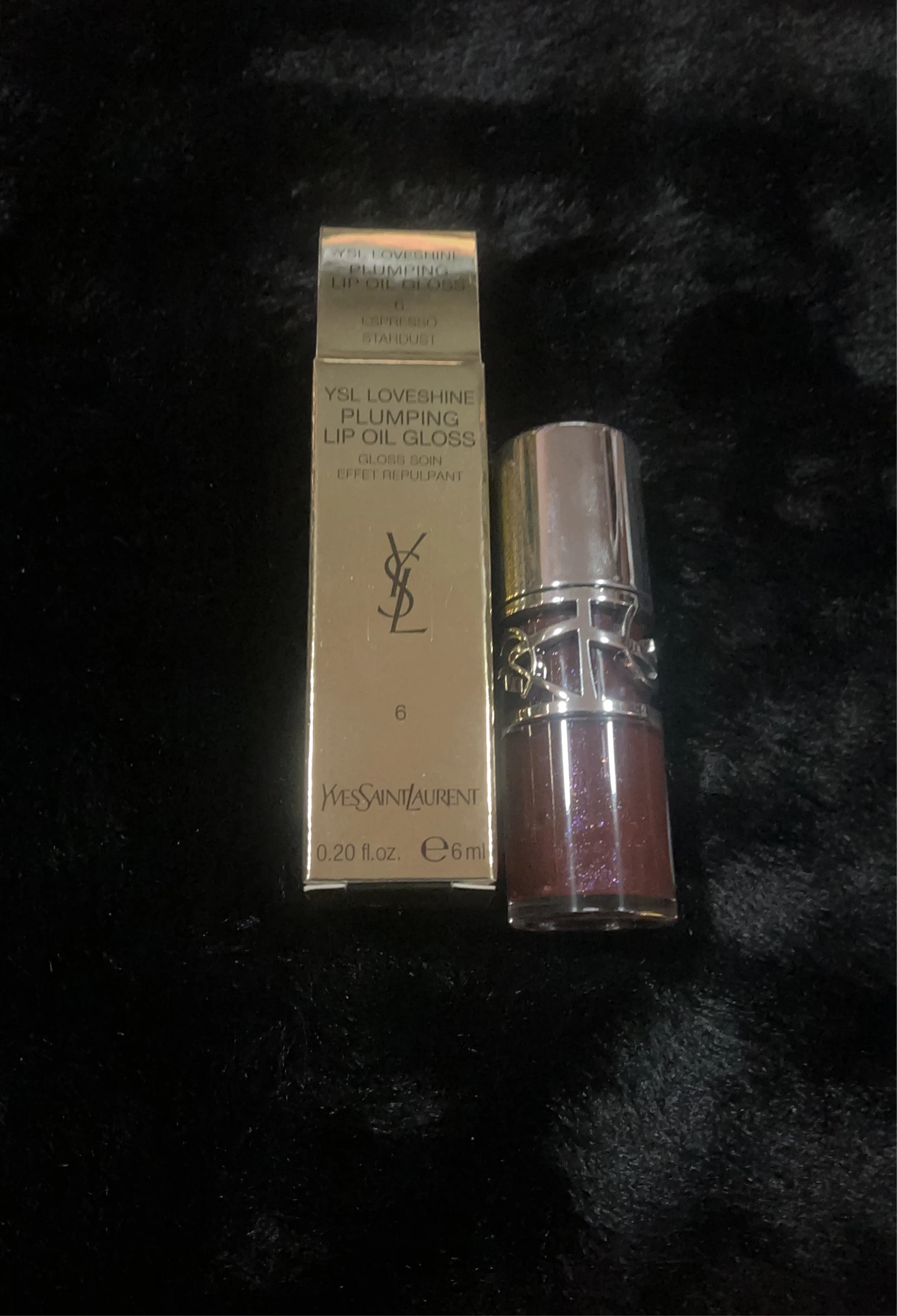 Yves Saint Laurent Plumping Lip Oil Gloss - Espresso Stardust