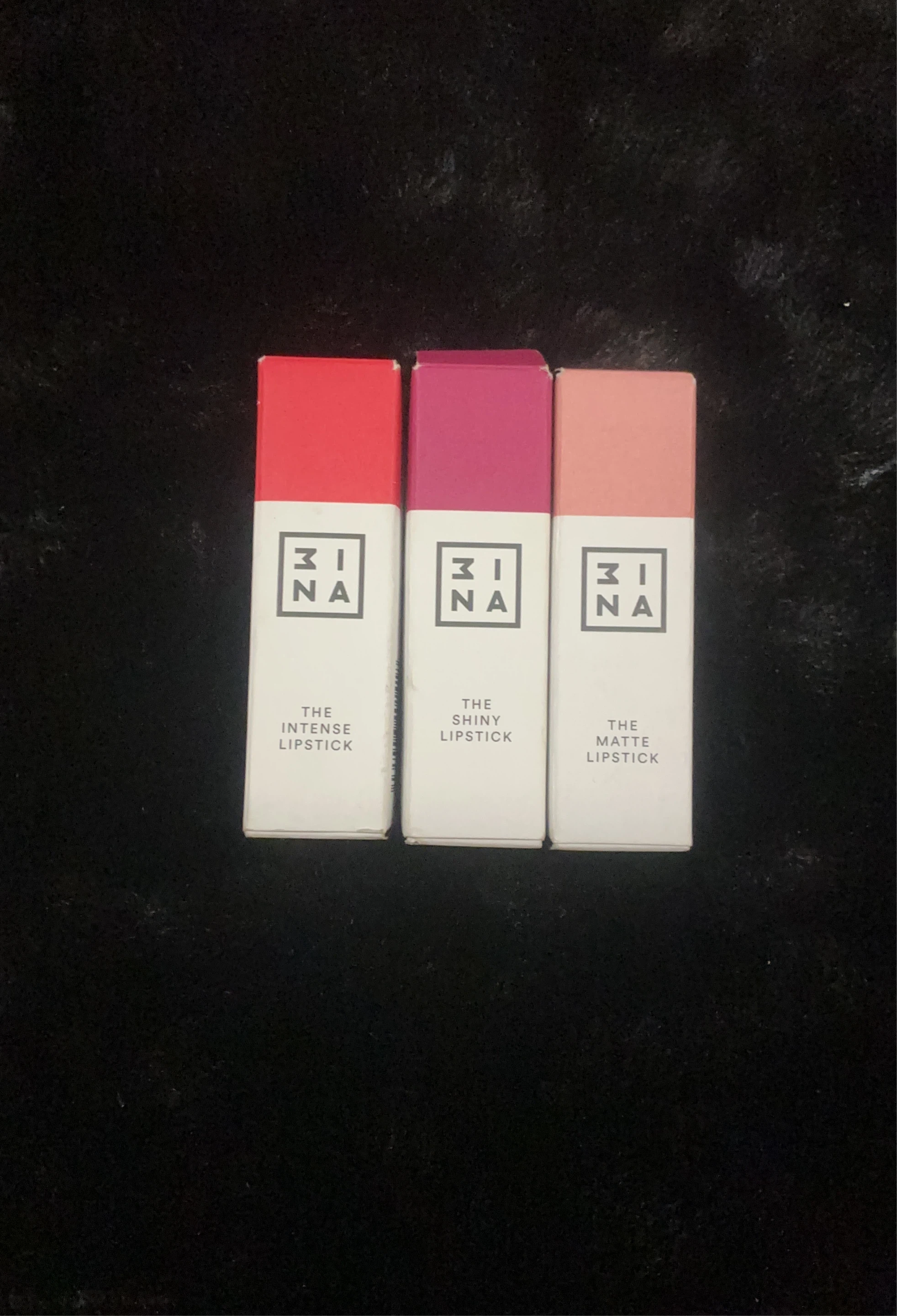 3INA Lipsticks - Intense, Shiny, Matte