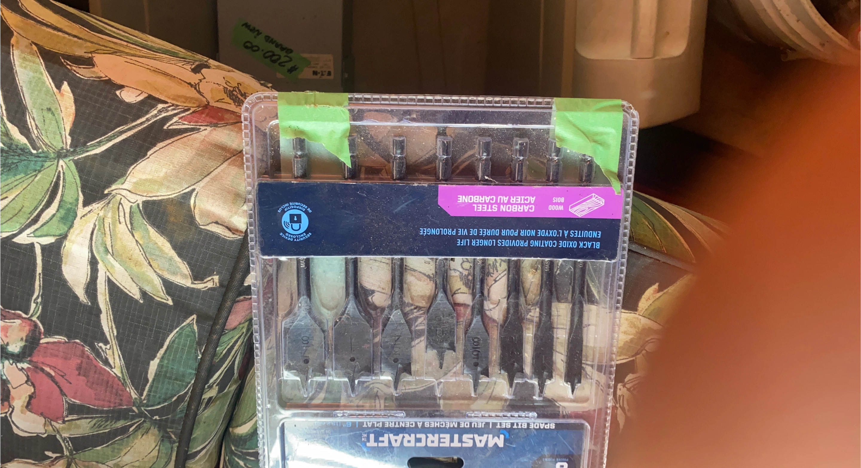 Mastercraft 8-Piece Spade Bit Set