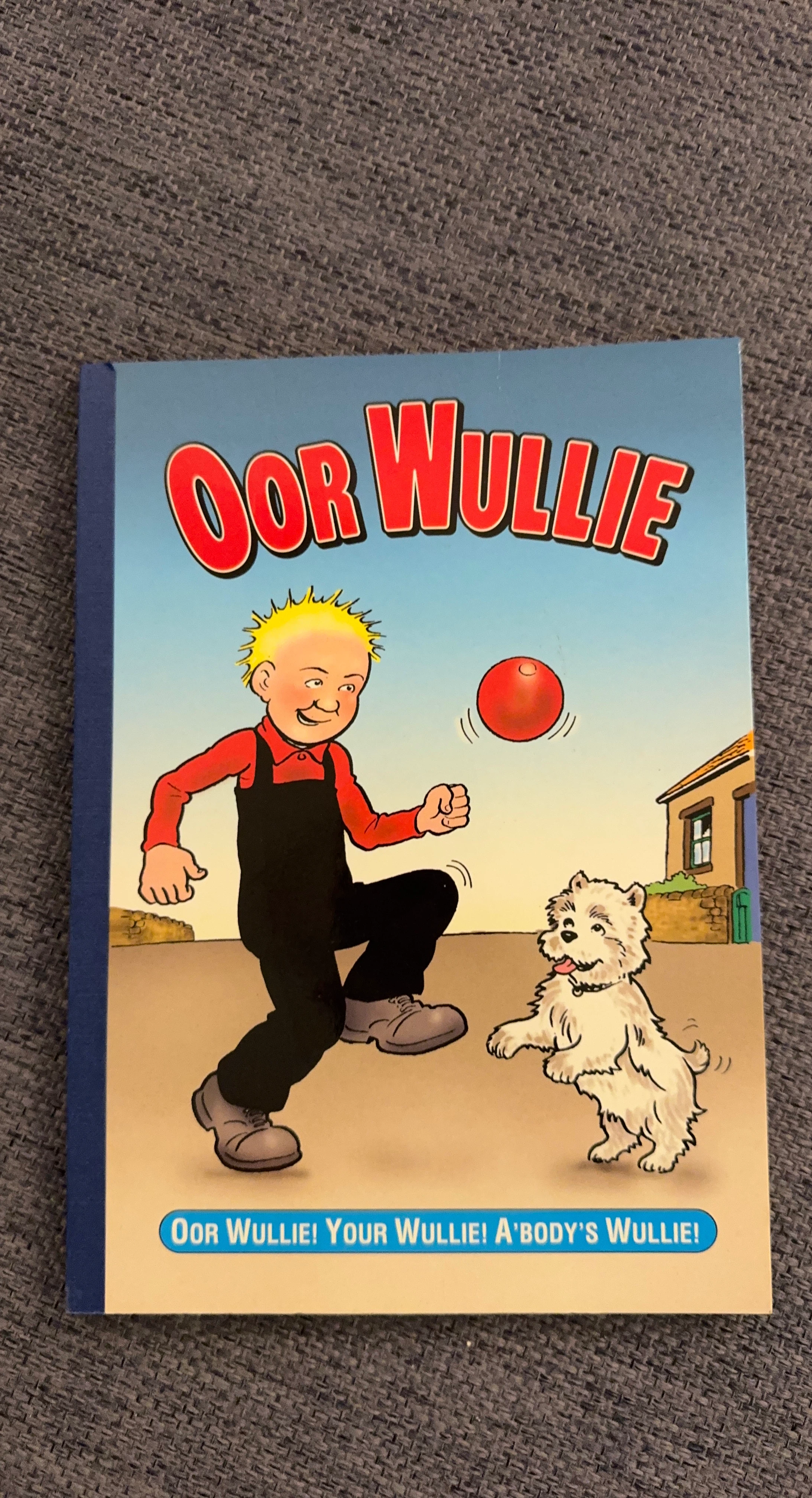 Oor Wullie Comic book.