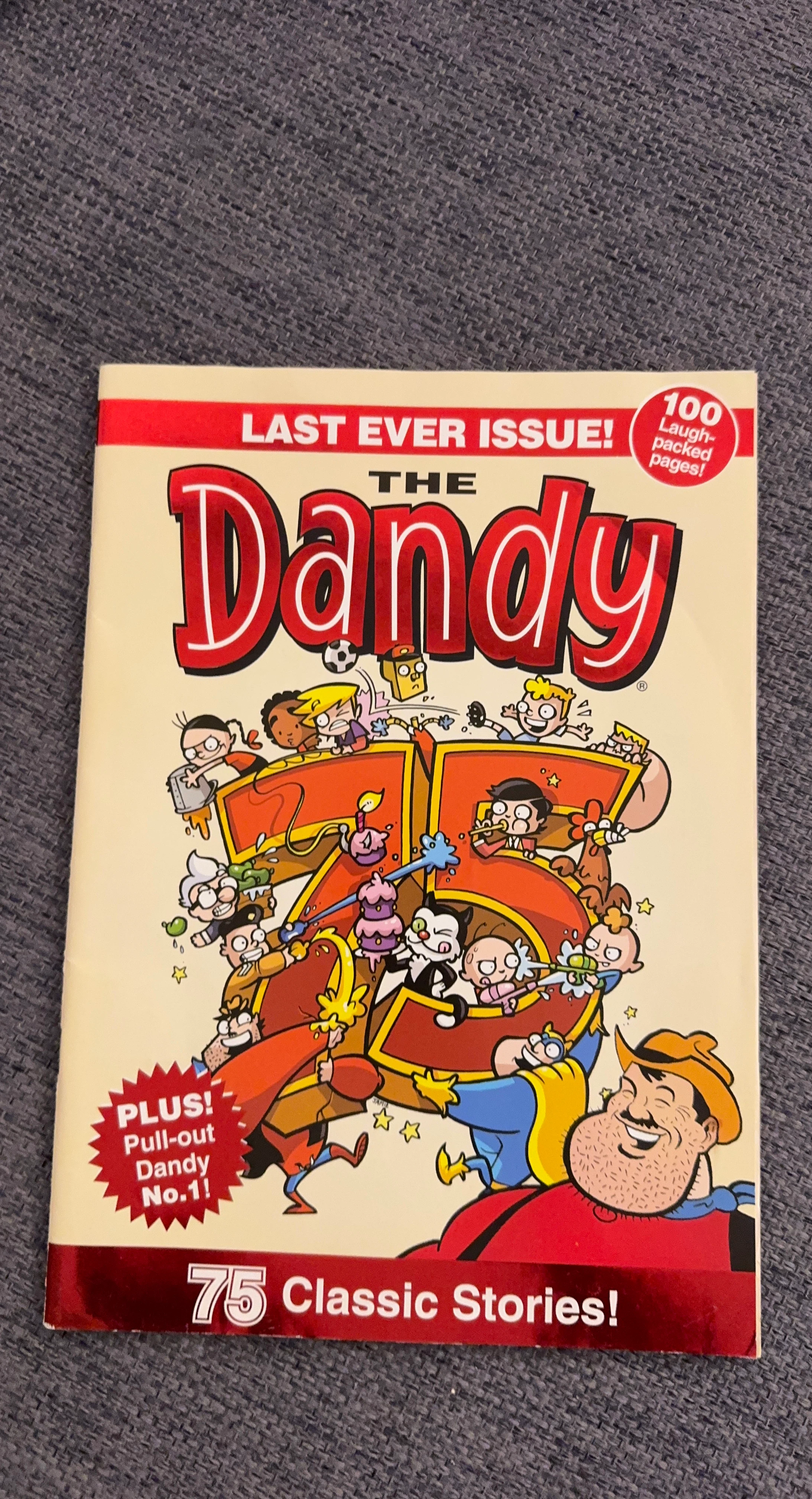 The Dandy Comic - last ever issue.