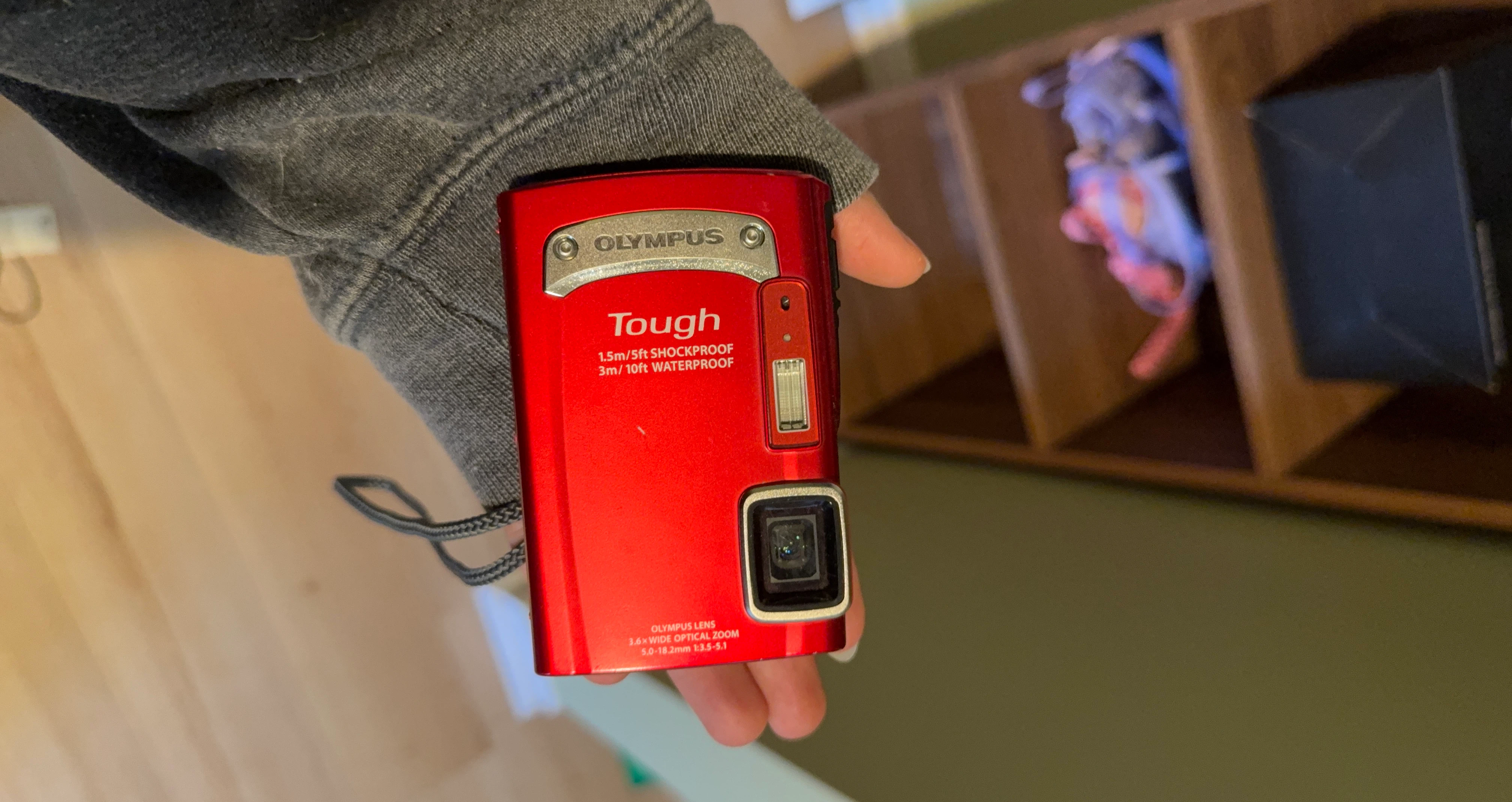 Olympus Tough Digital Camera Red