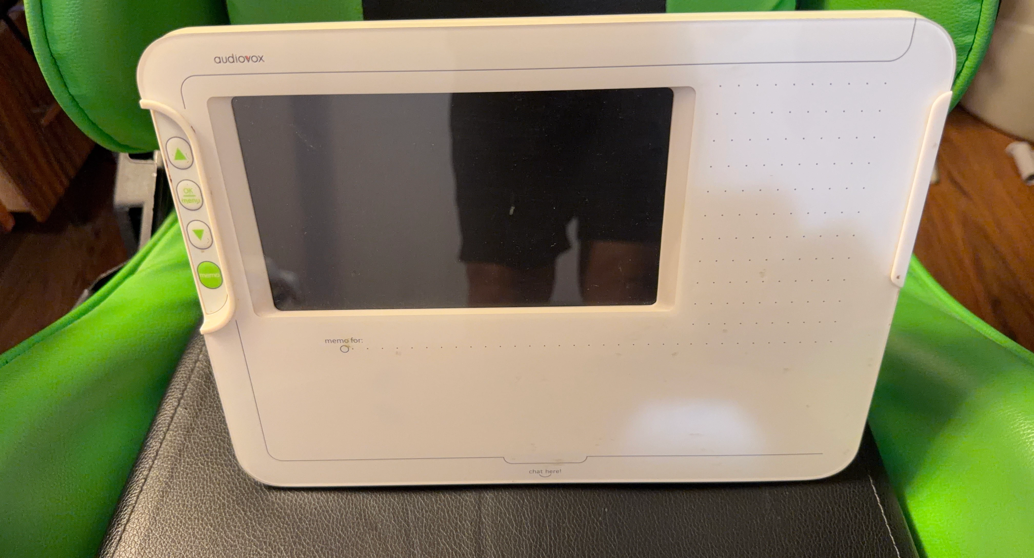 Audiovox electronic memo pad