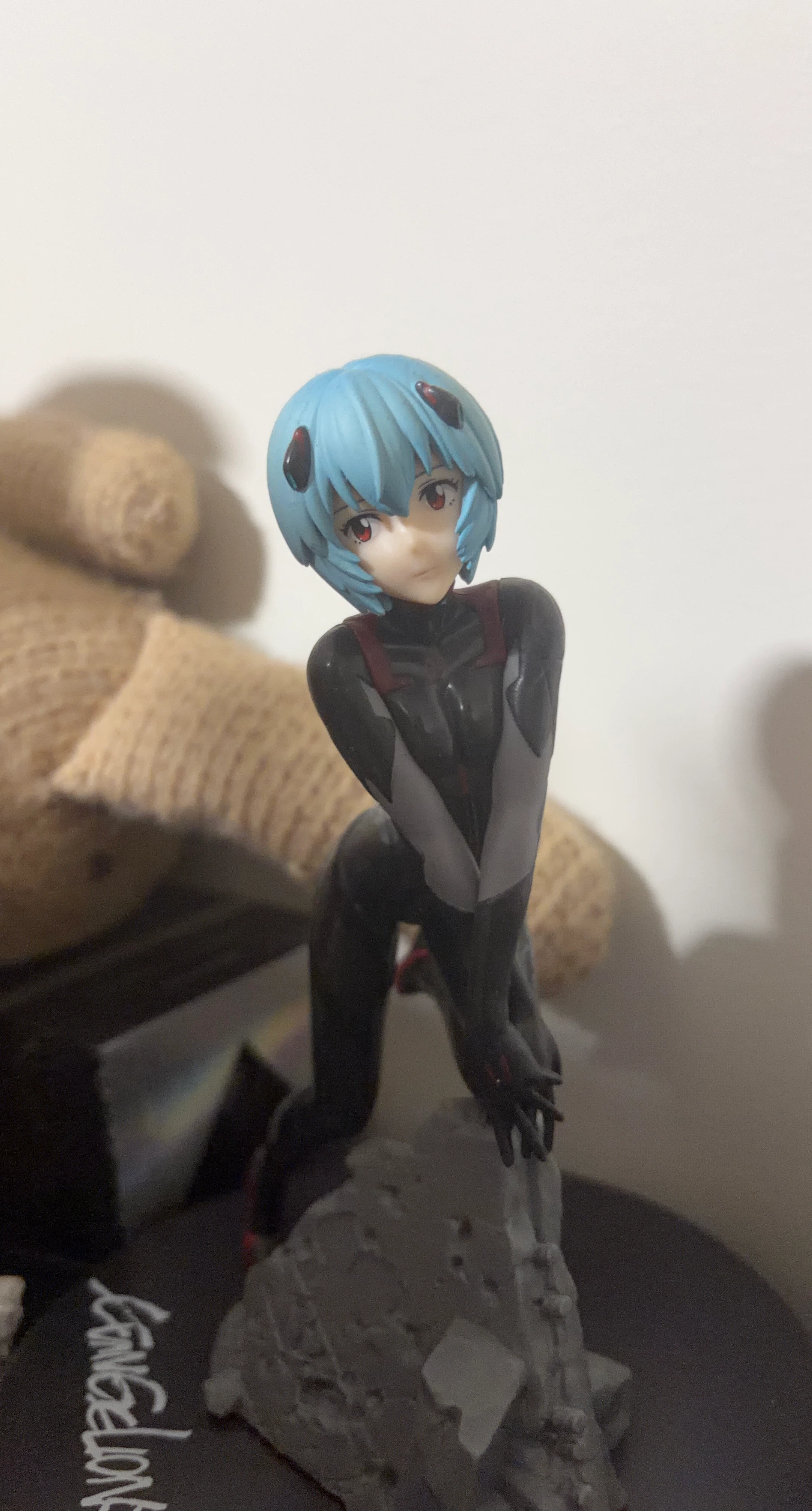 Evangelion Rei Ayanami Black Plugsuit Figure