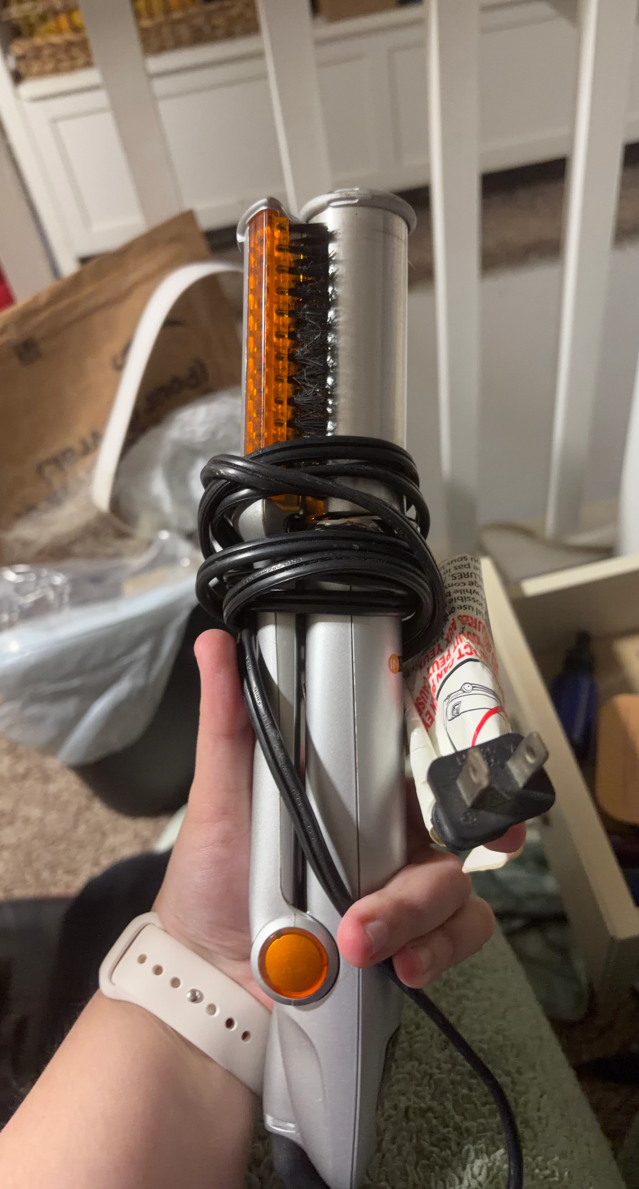 Brush Hair Straightener