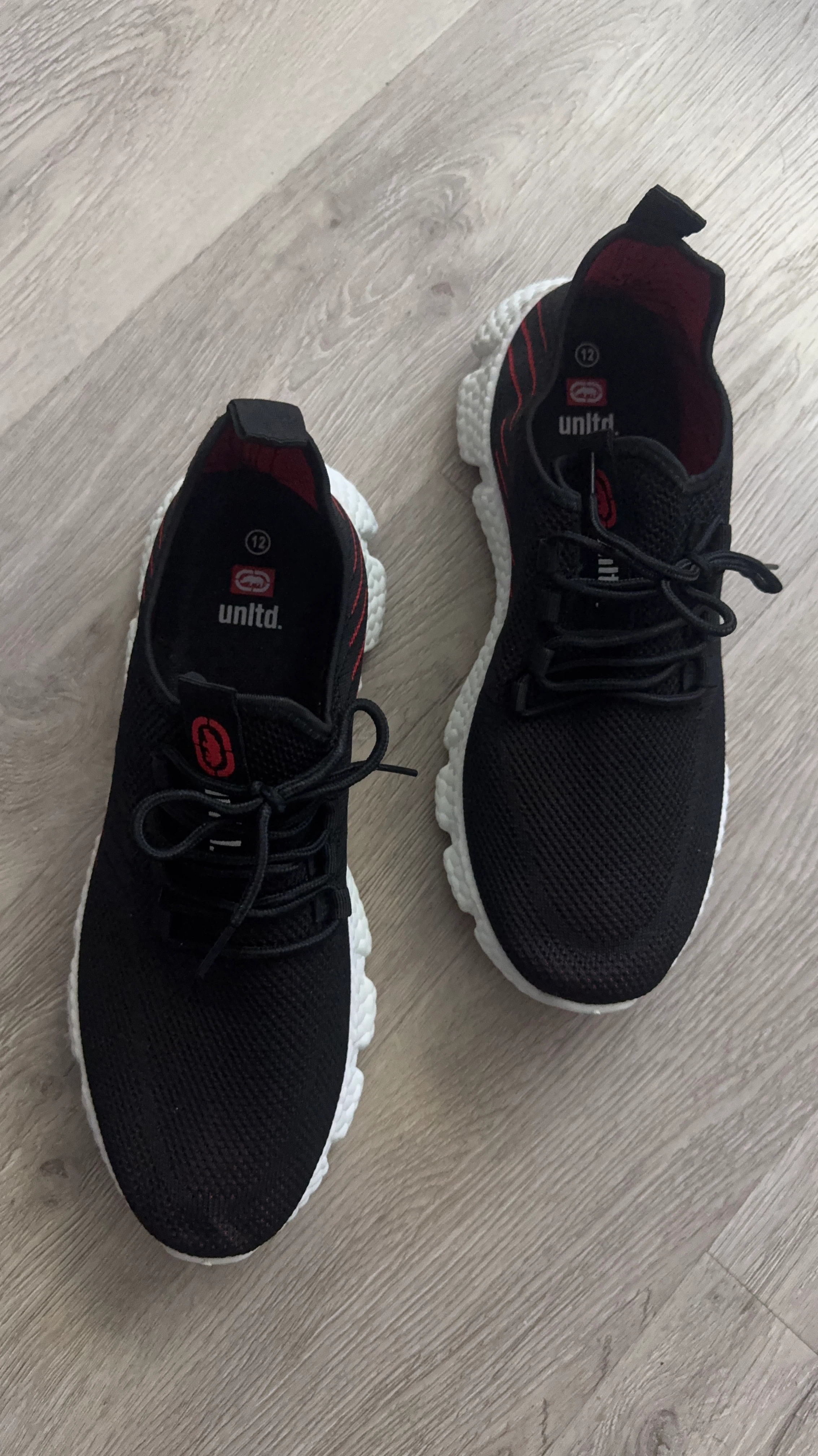 Ecko Unltd Black Running Shoes Size 12