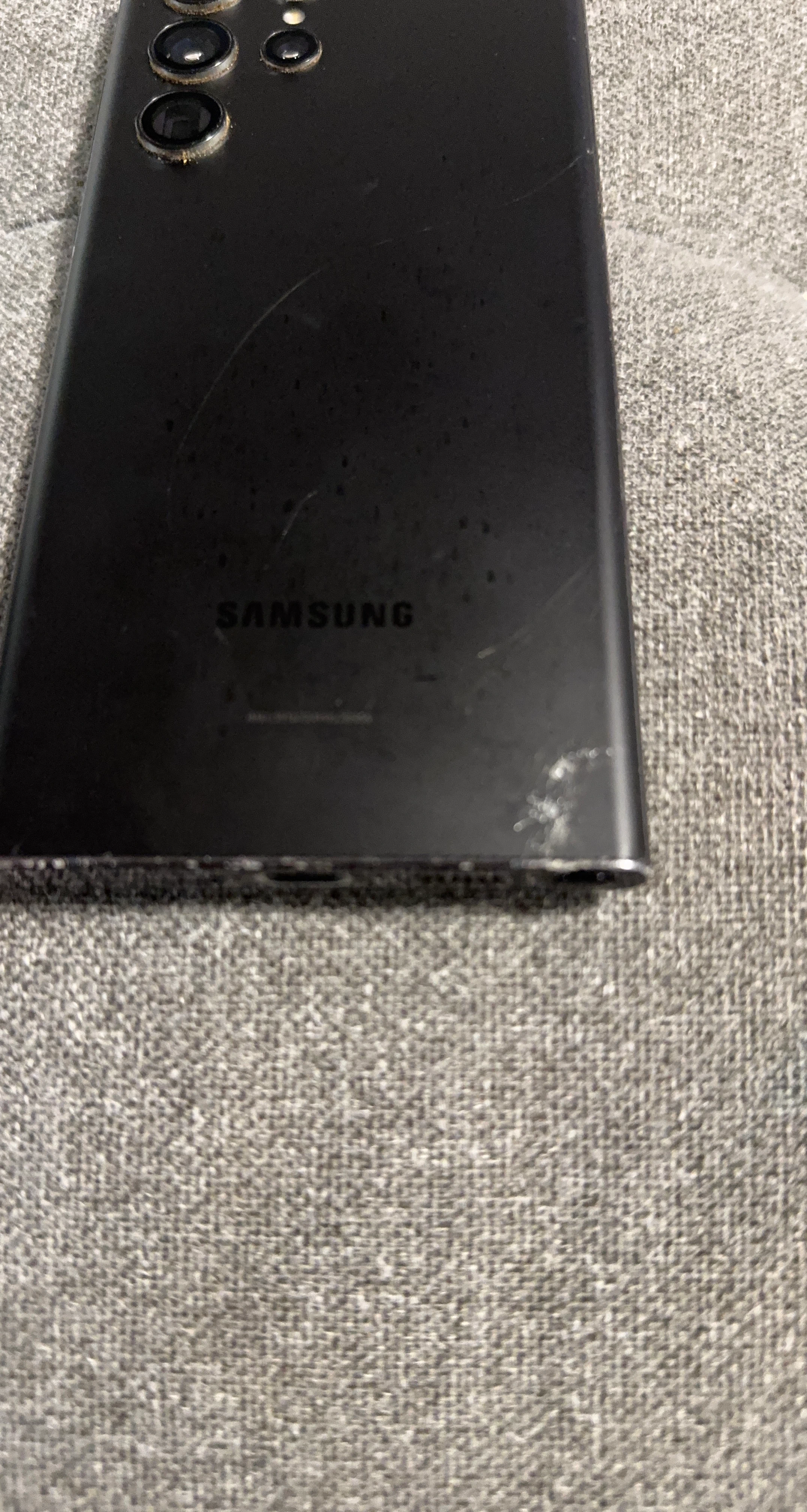 Samsung Galaxy S22 Ultra Phantom Black parts phone