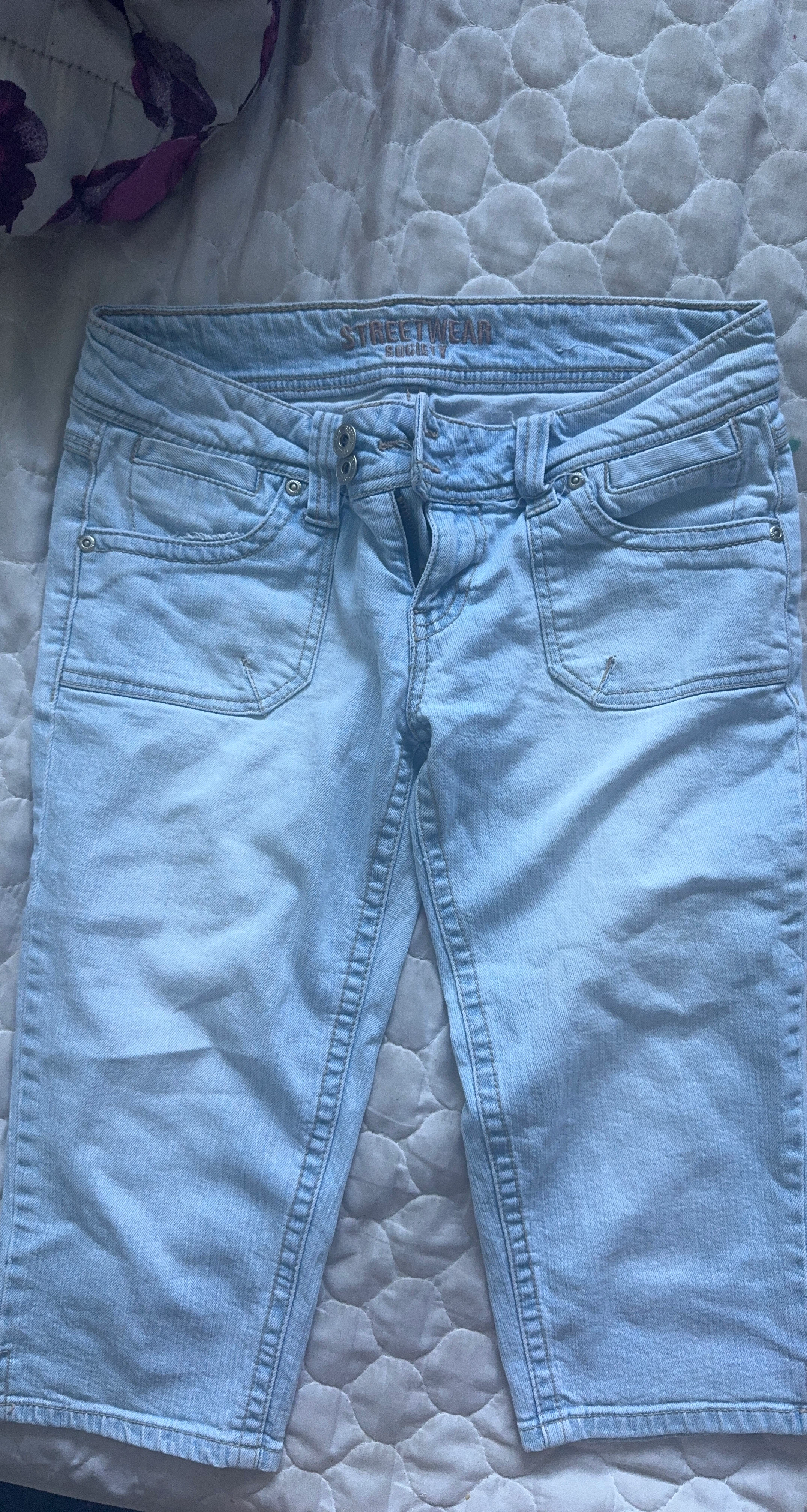 Streetwear Society Women's Denim Capris Size 7