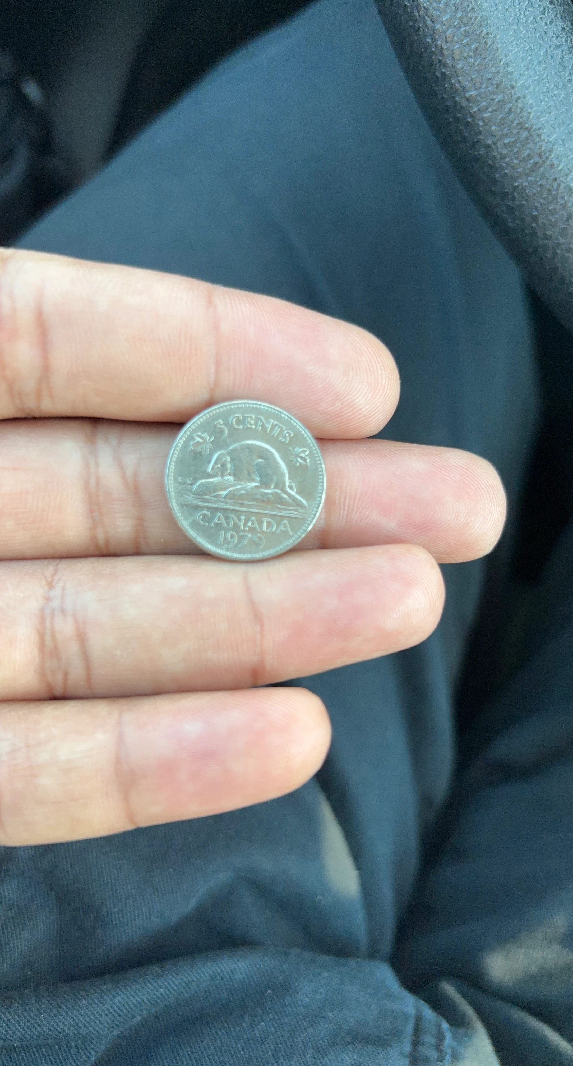 1979 Canada 5 Cent Coin