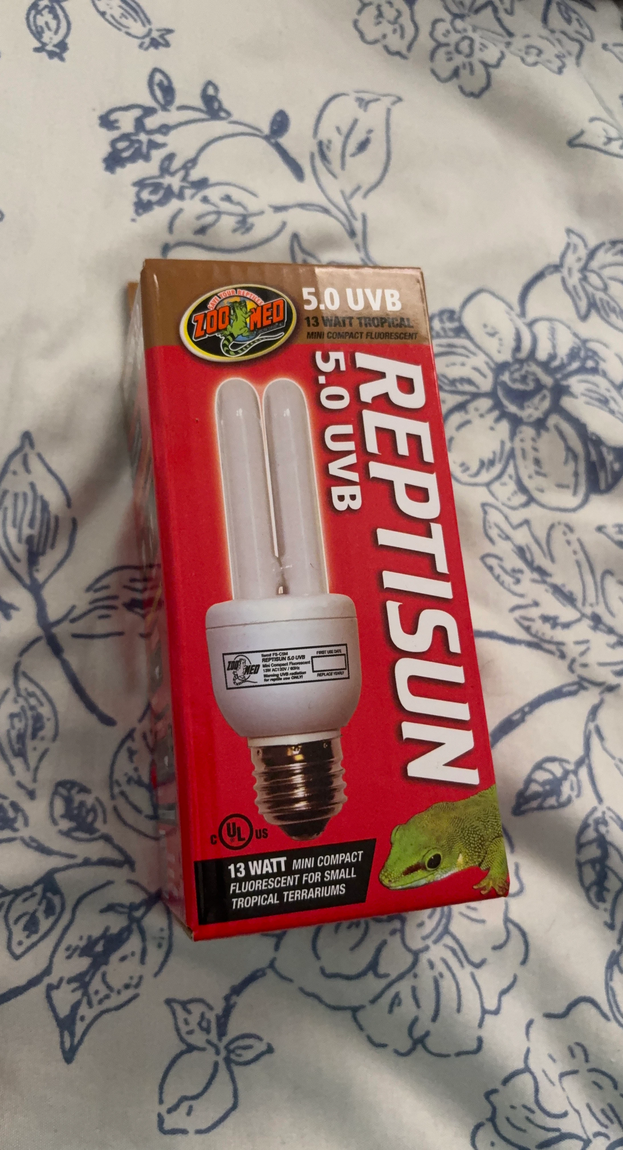 Zoo Med ReptiSun 5.0 UVB 13 Watt Mini Compact Fluorescent Bulb
