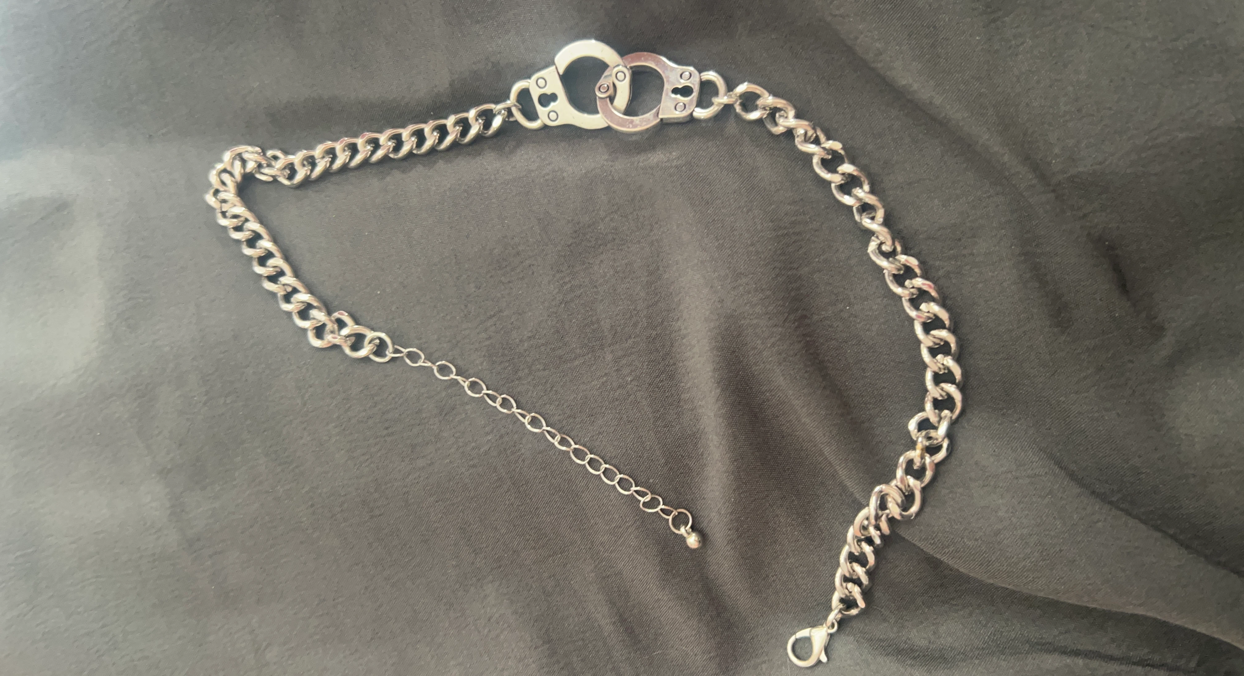 halloween cop choker/necklace