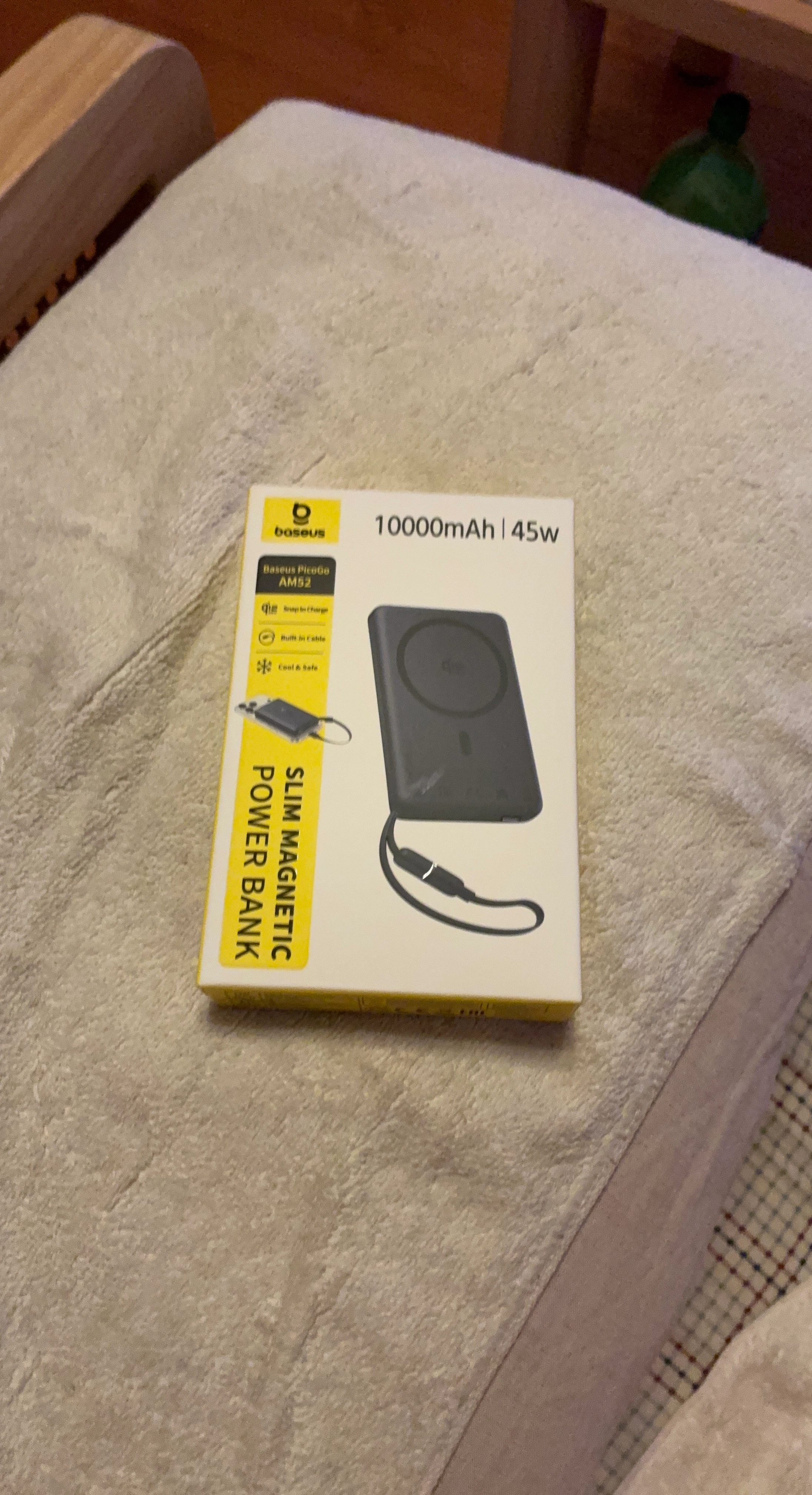 Baseus 25W Qi2.2 Slim Magnetic Power Bank 10000mAh