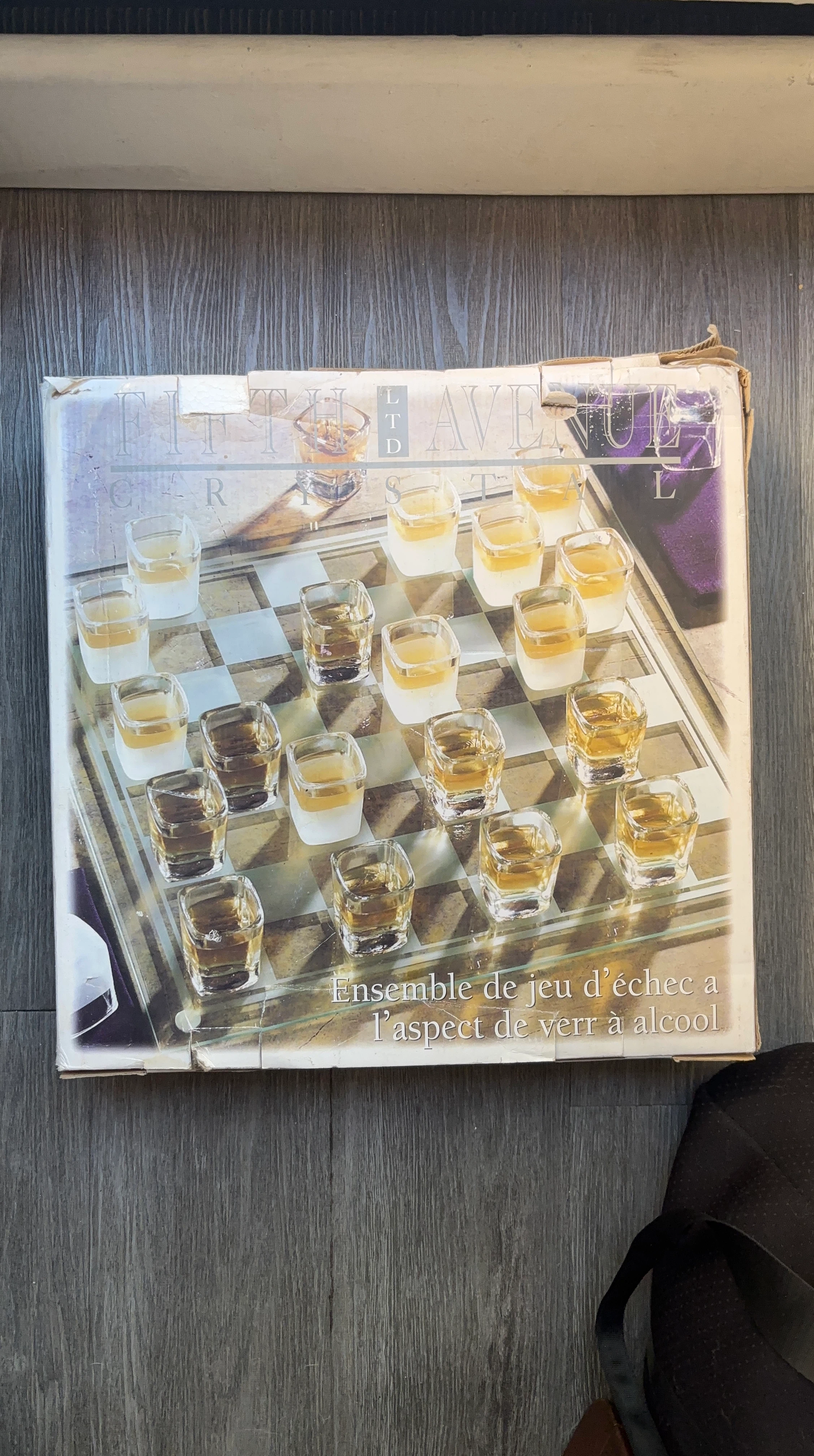 Fifth Avenue LTD Shot Glass Chess Set