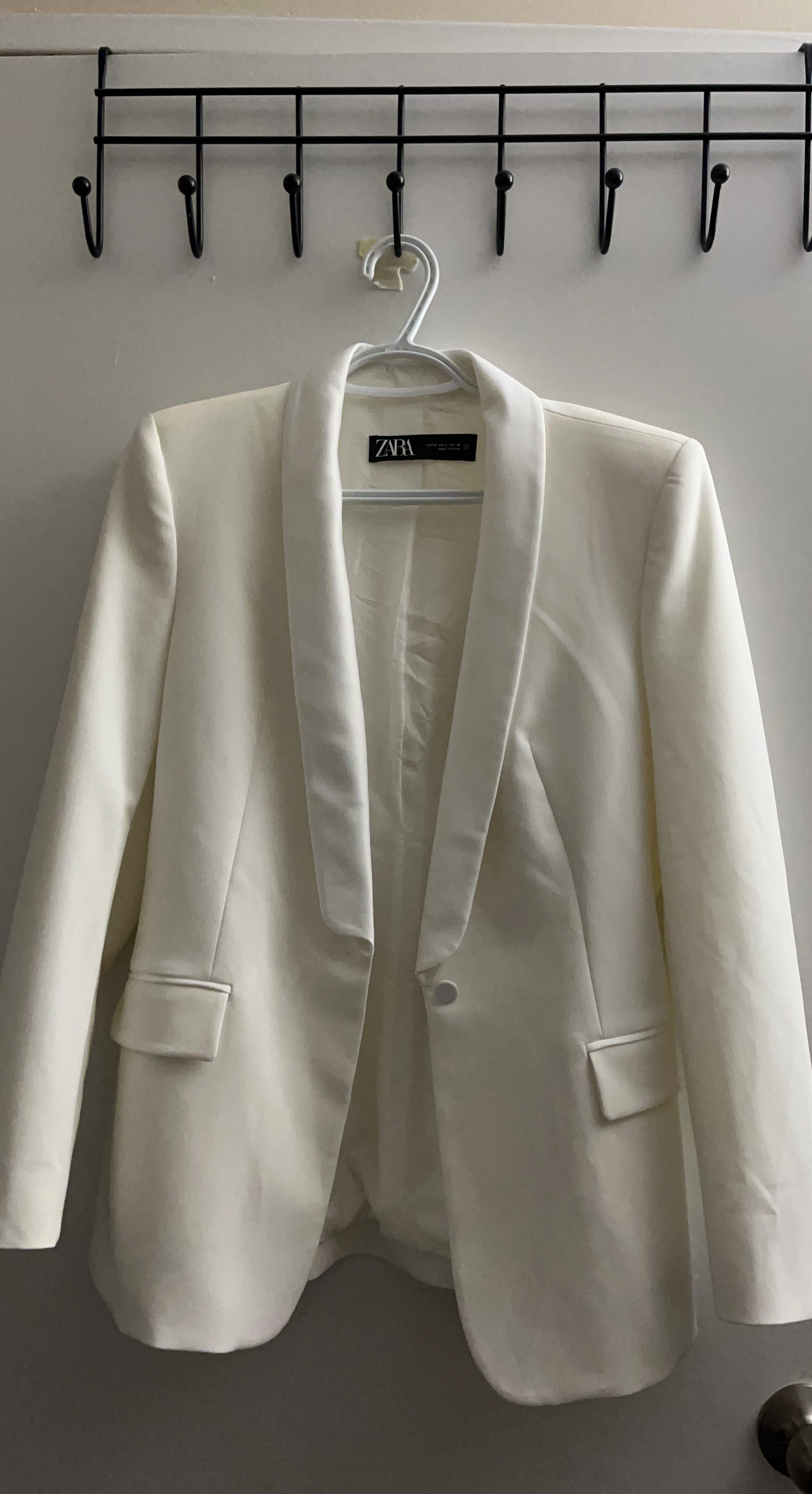 ZARA White Blazer