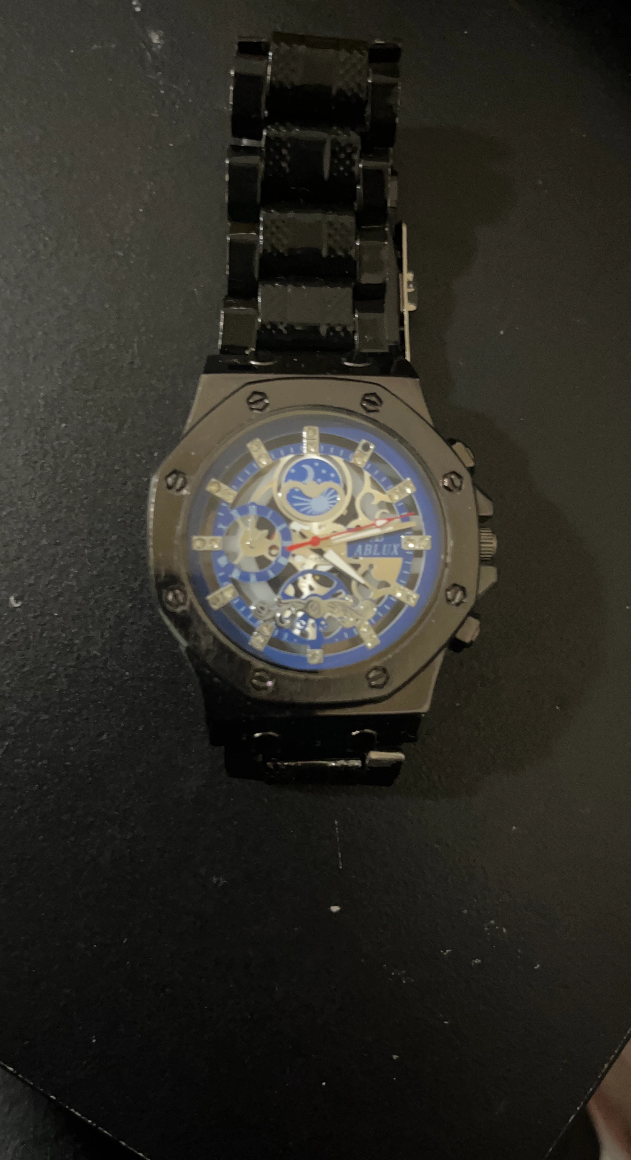 ABLUX Men's Automatic Skeleton Watch