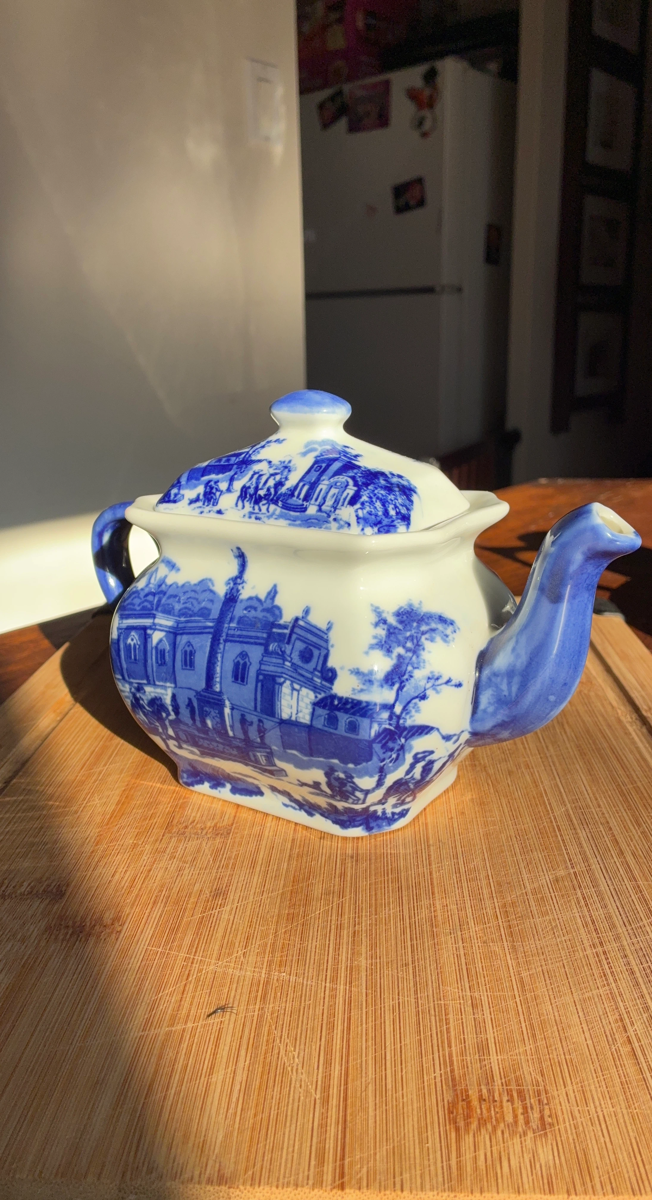 Blue and White Teapot