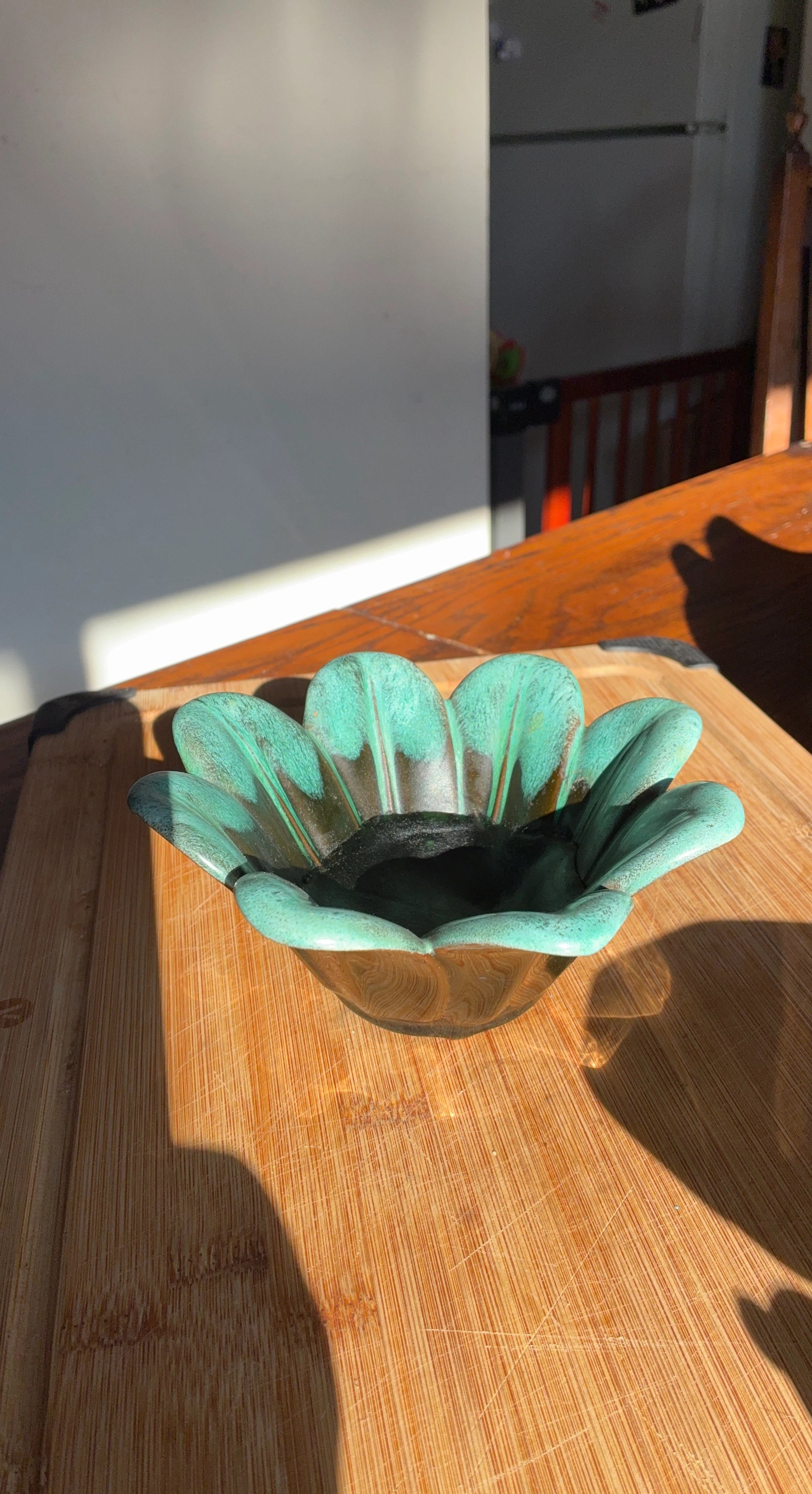 Vintage Ceramic Flower Bowl