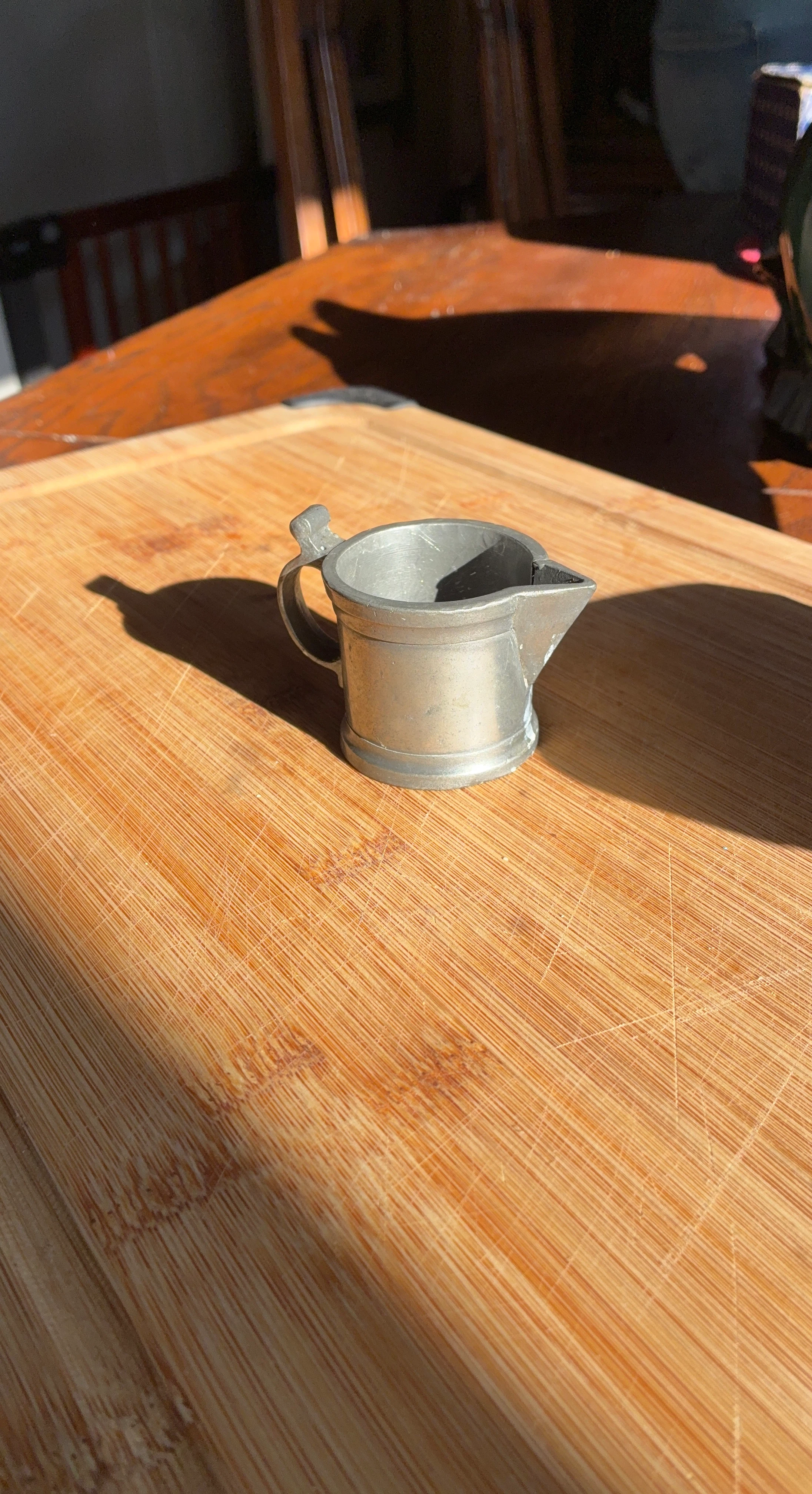 Vintage Pewter Pitcher