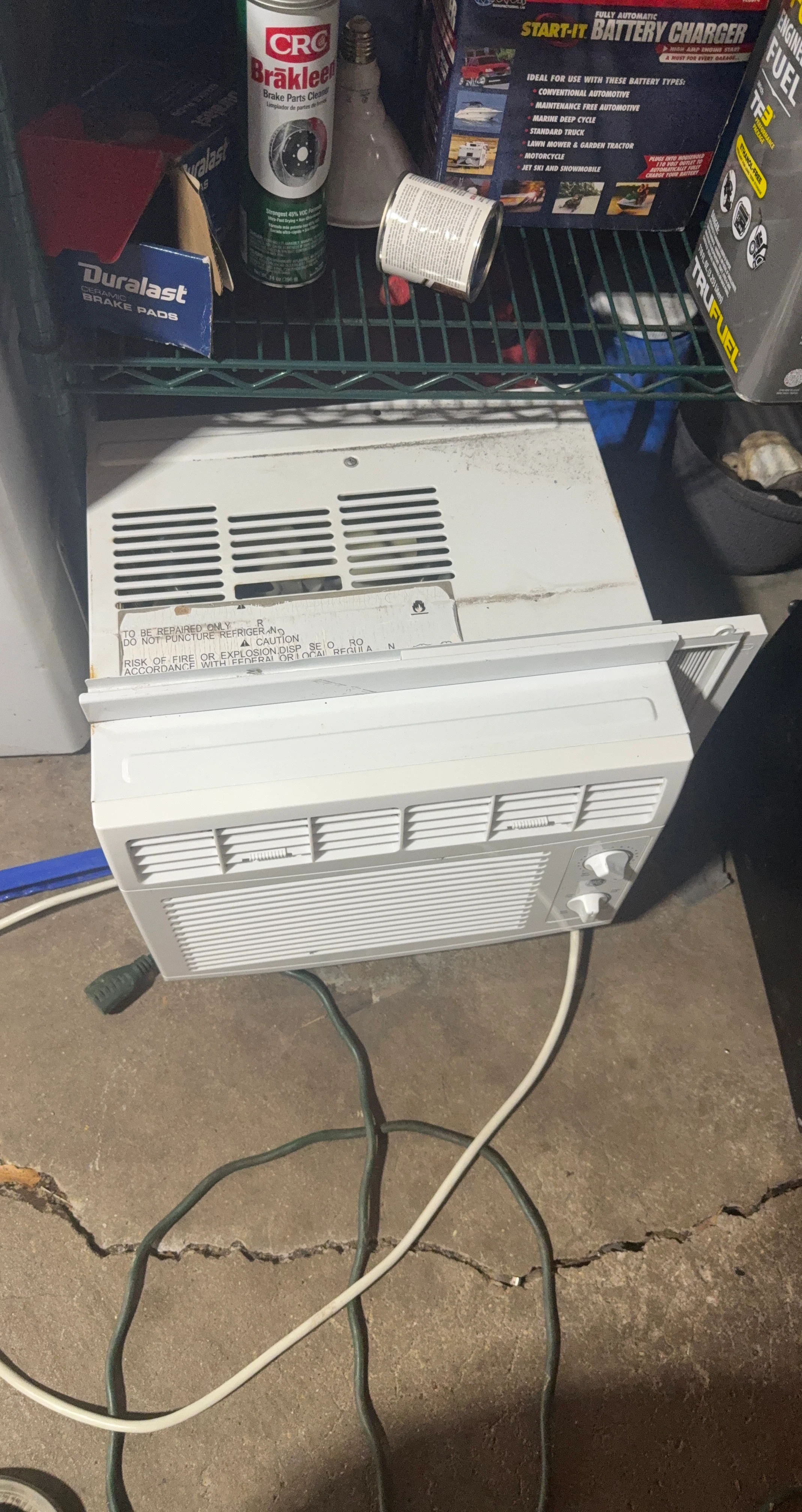 White Window Air Conditioner