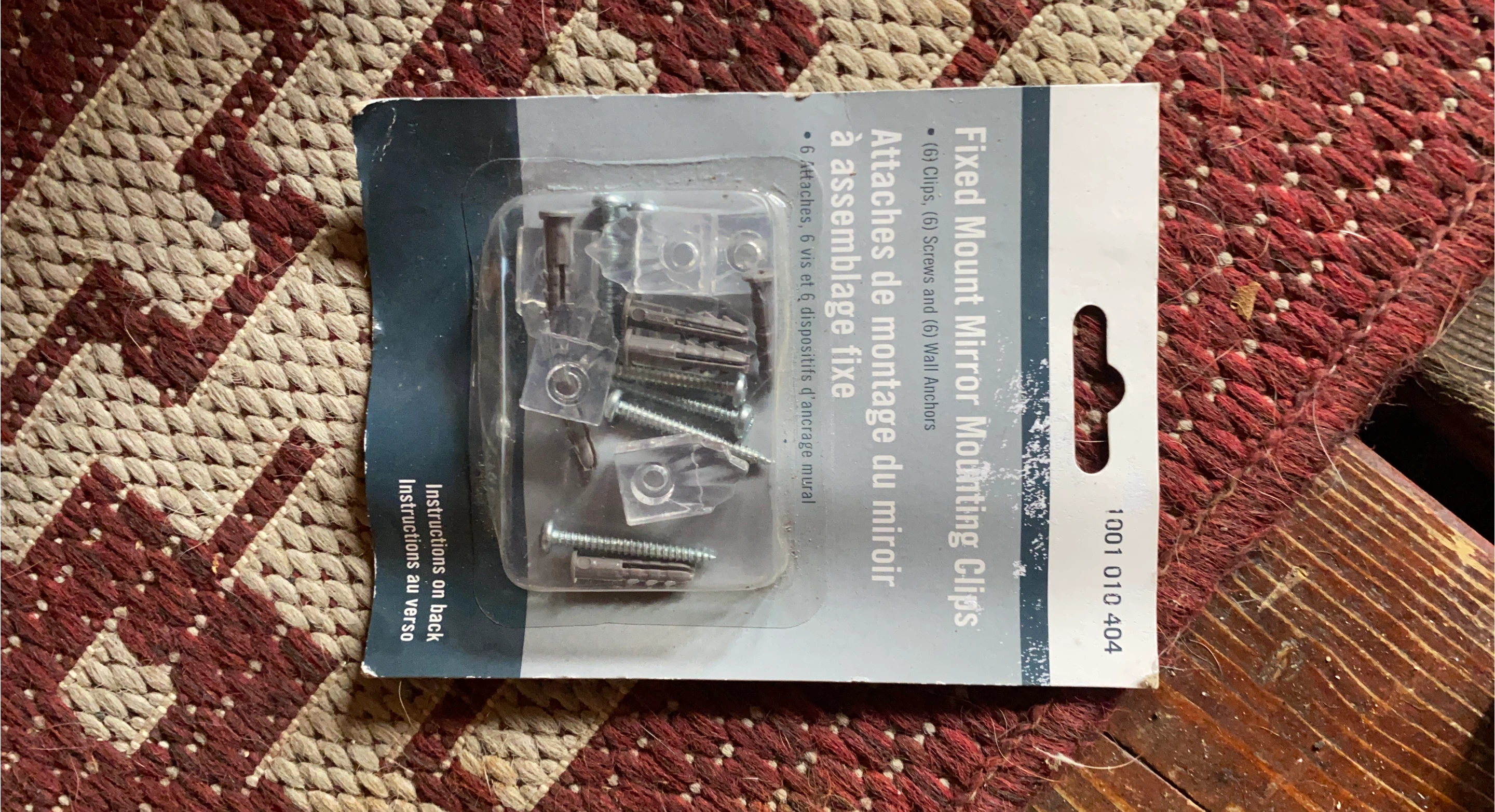Fixed Mount Mirror Mounting Clips