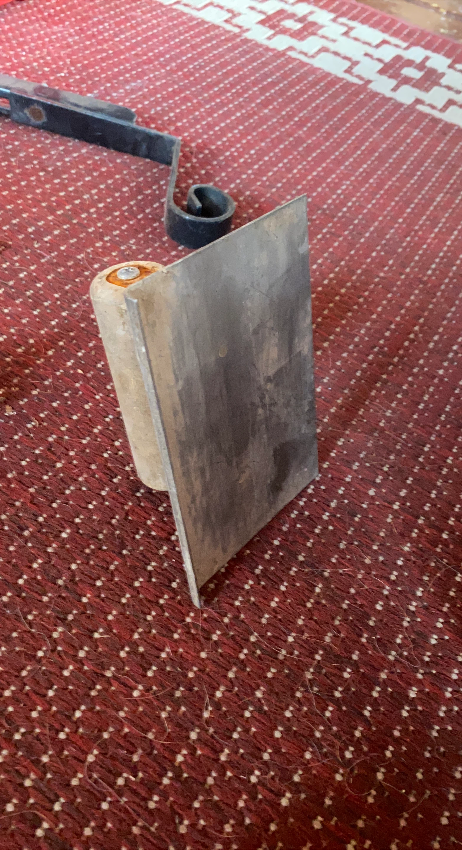 Concrete finishing Metal Trowel with Wooden Handle