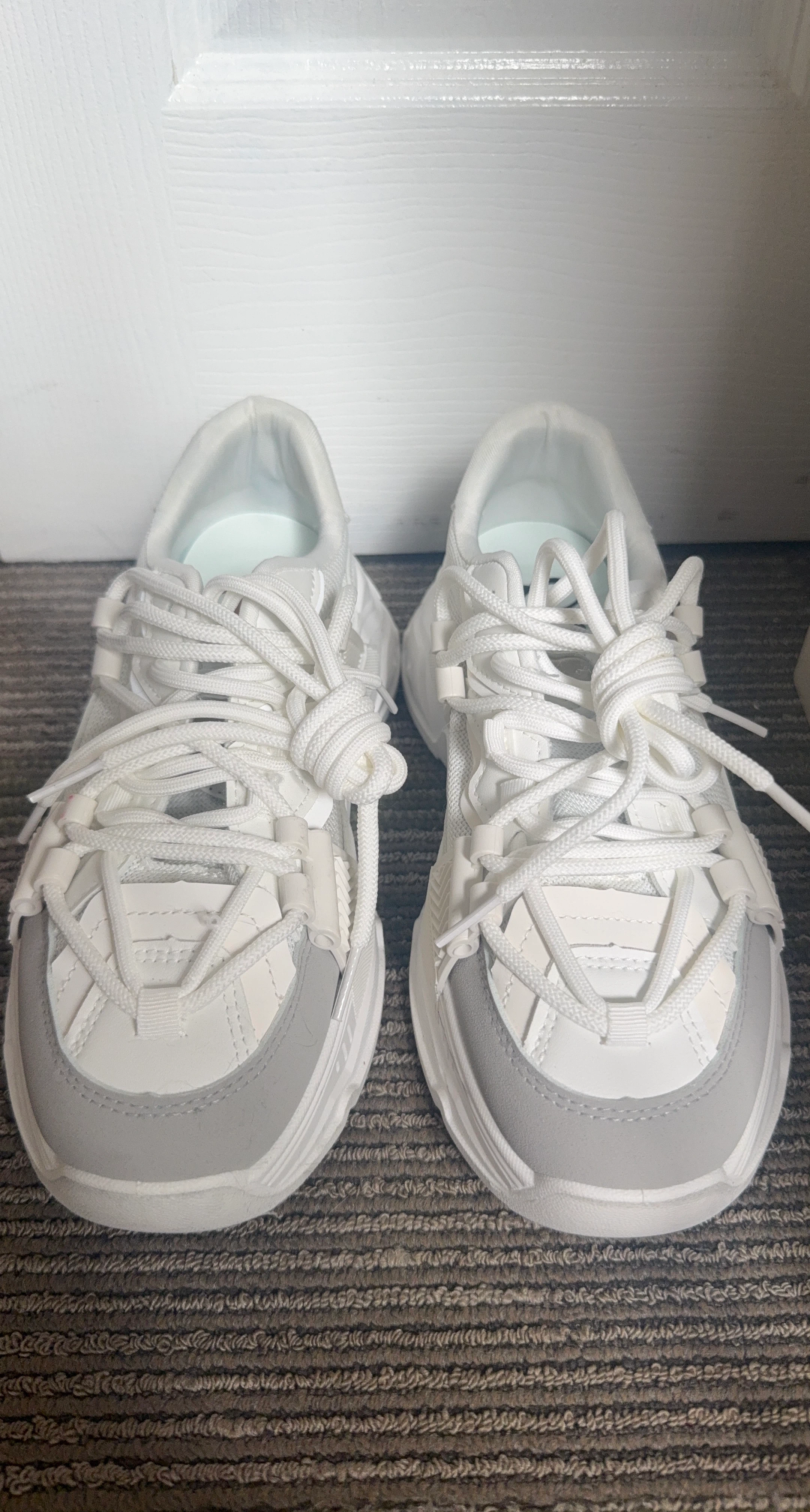 White Chunky Sneakers