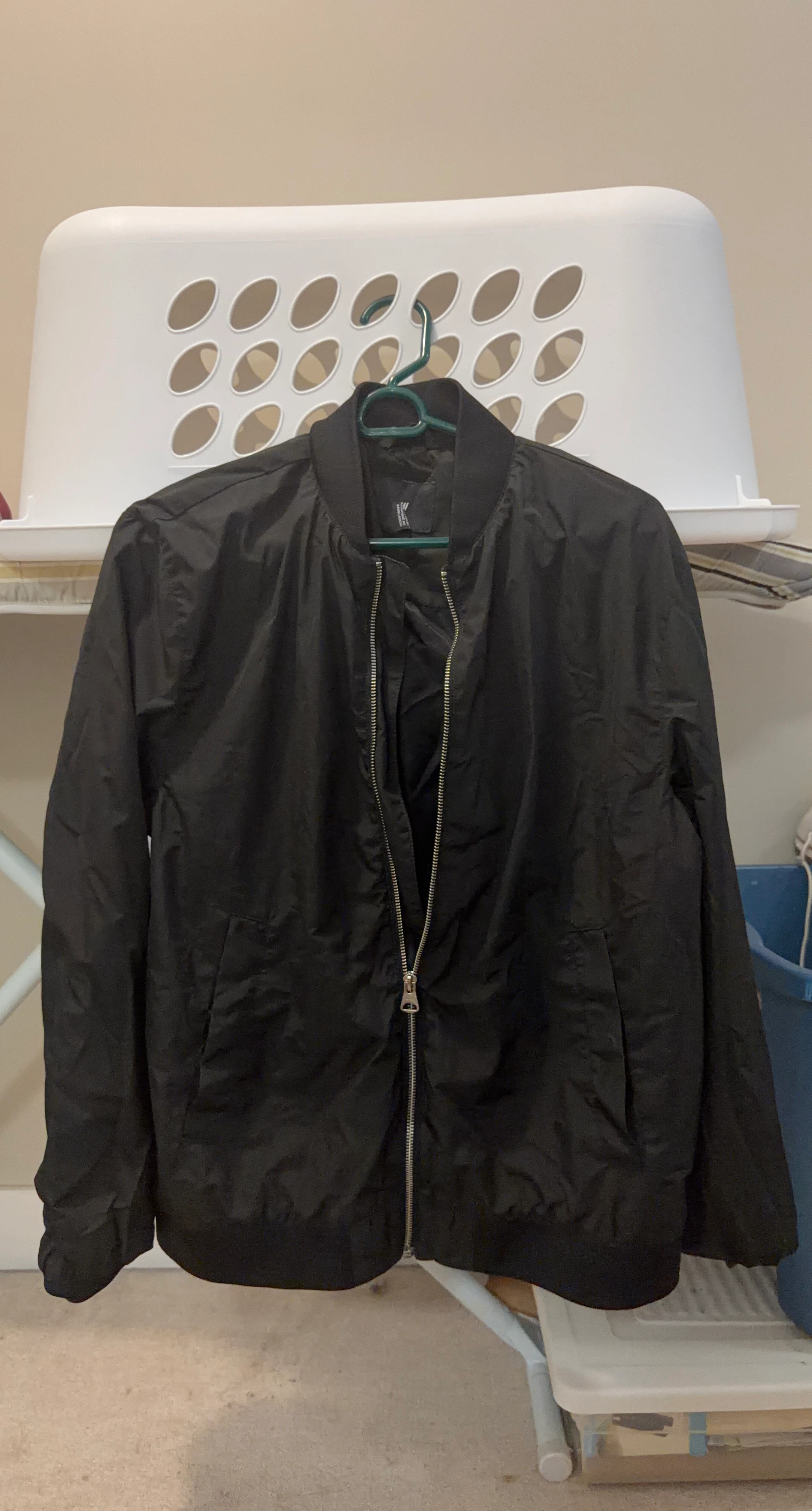 Black Bomber Jacket