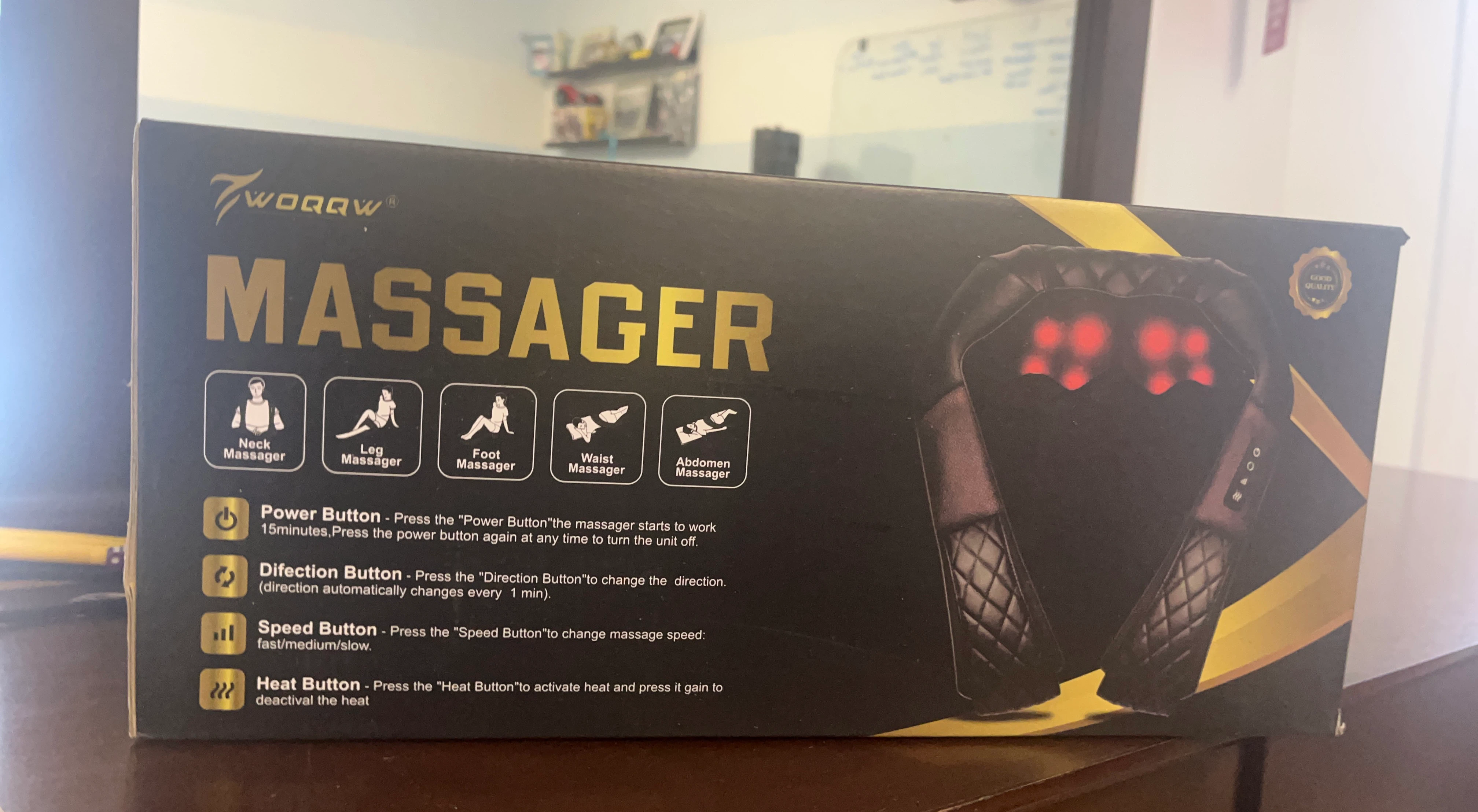 TWOQOW Neck Massager with Heat