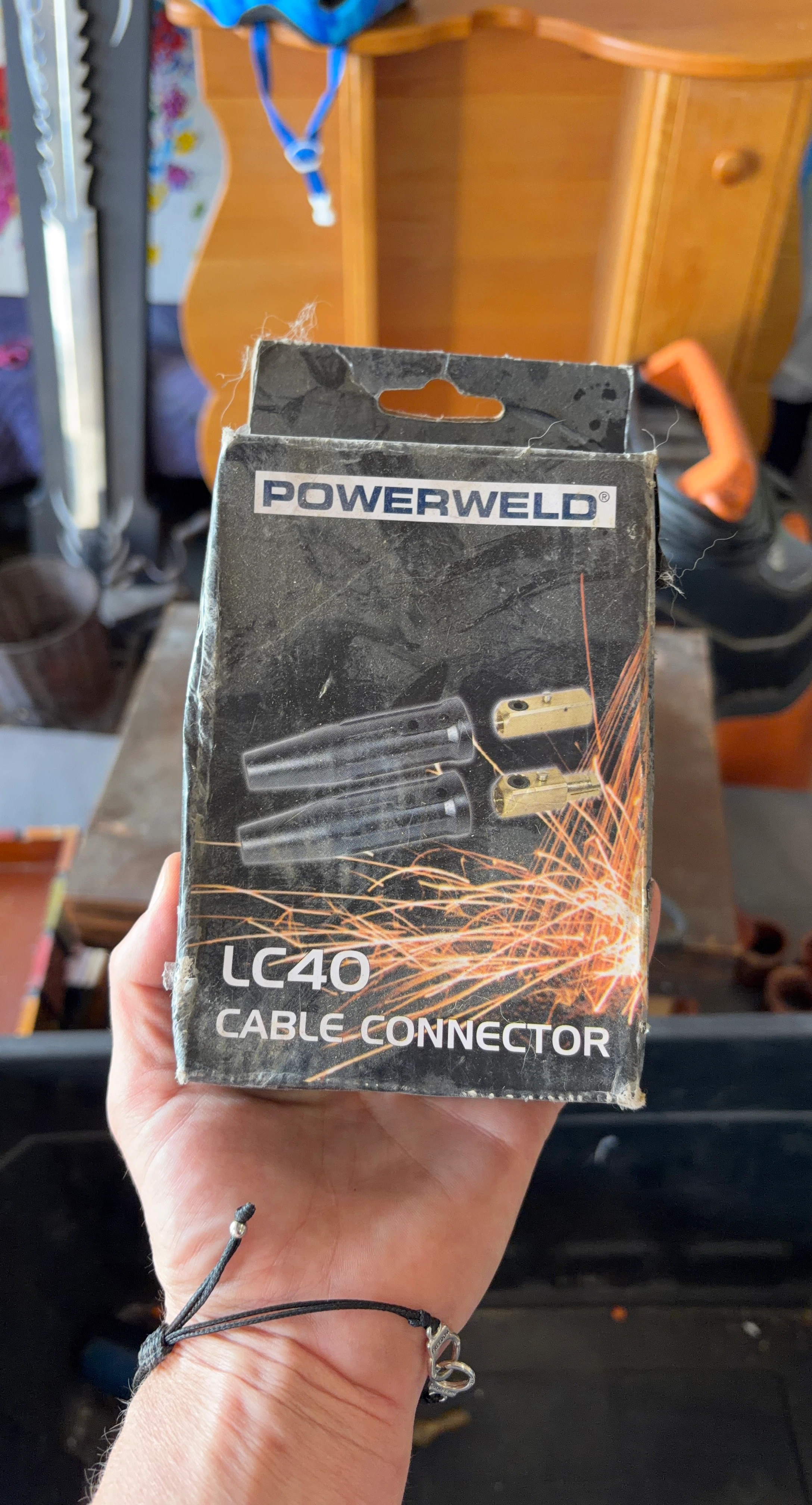Powerweld LC40 Cable Connector