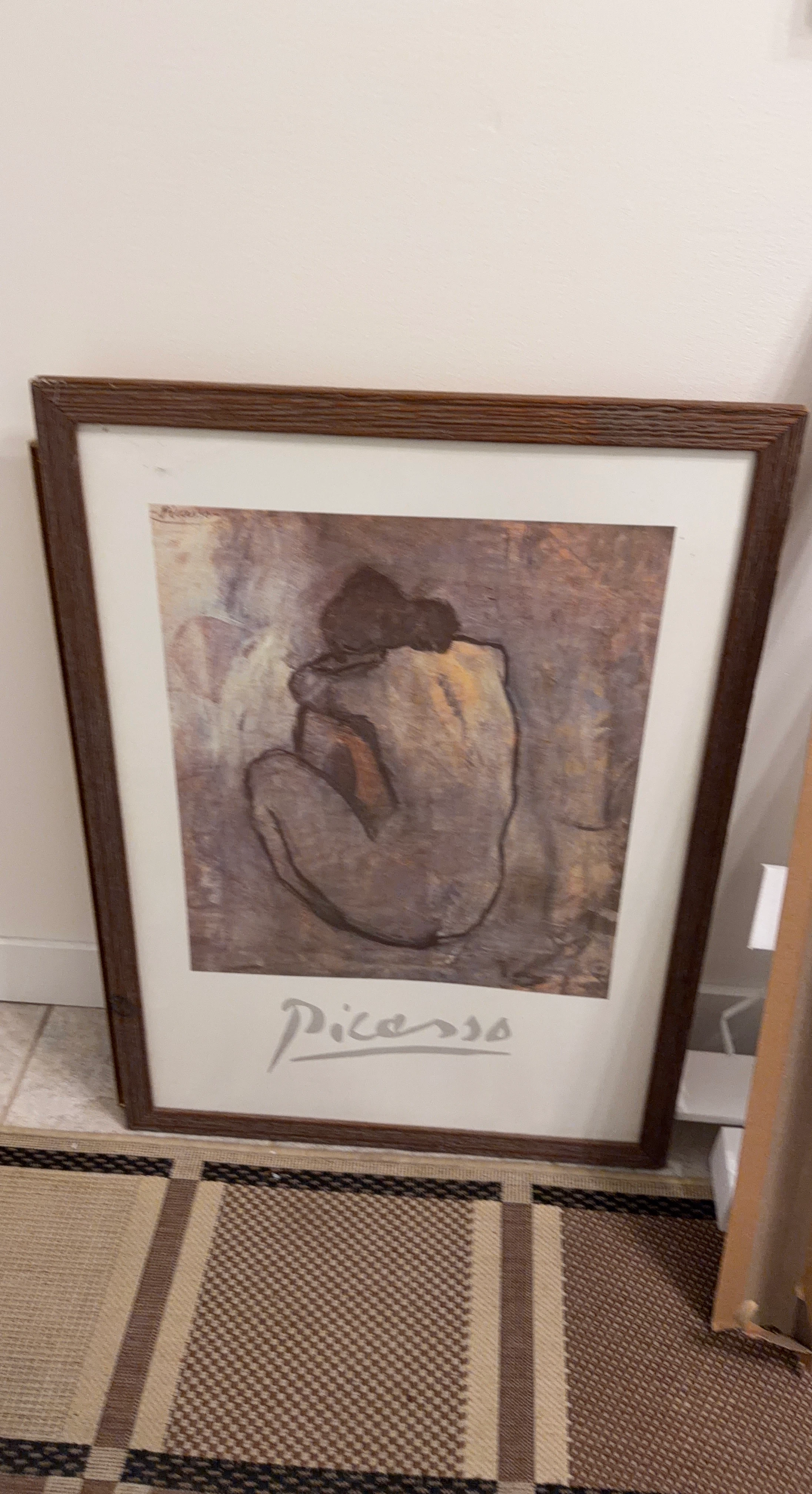 Framed Picasso Print