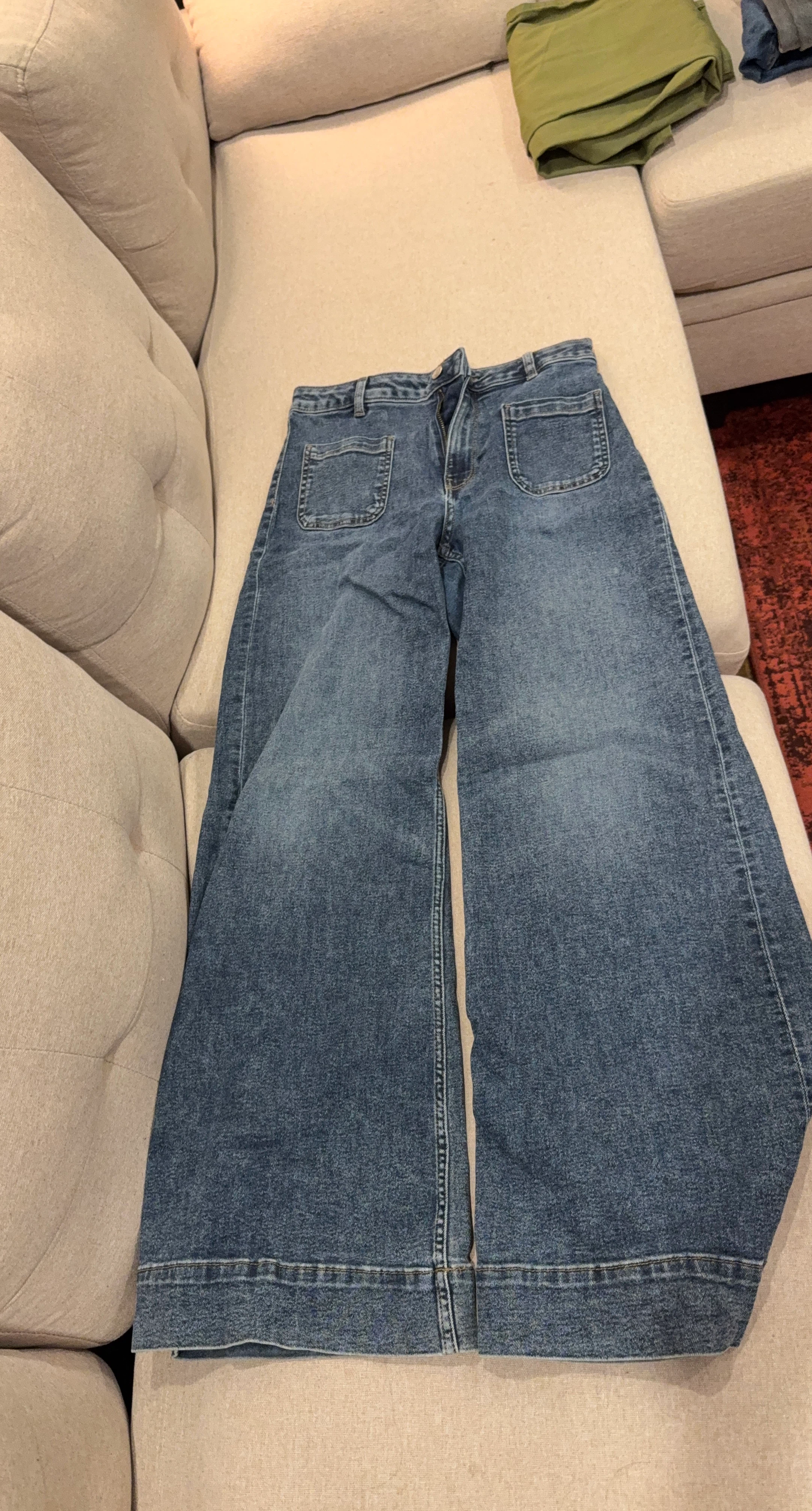 Women's Wide Leg Denim Jeans