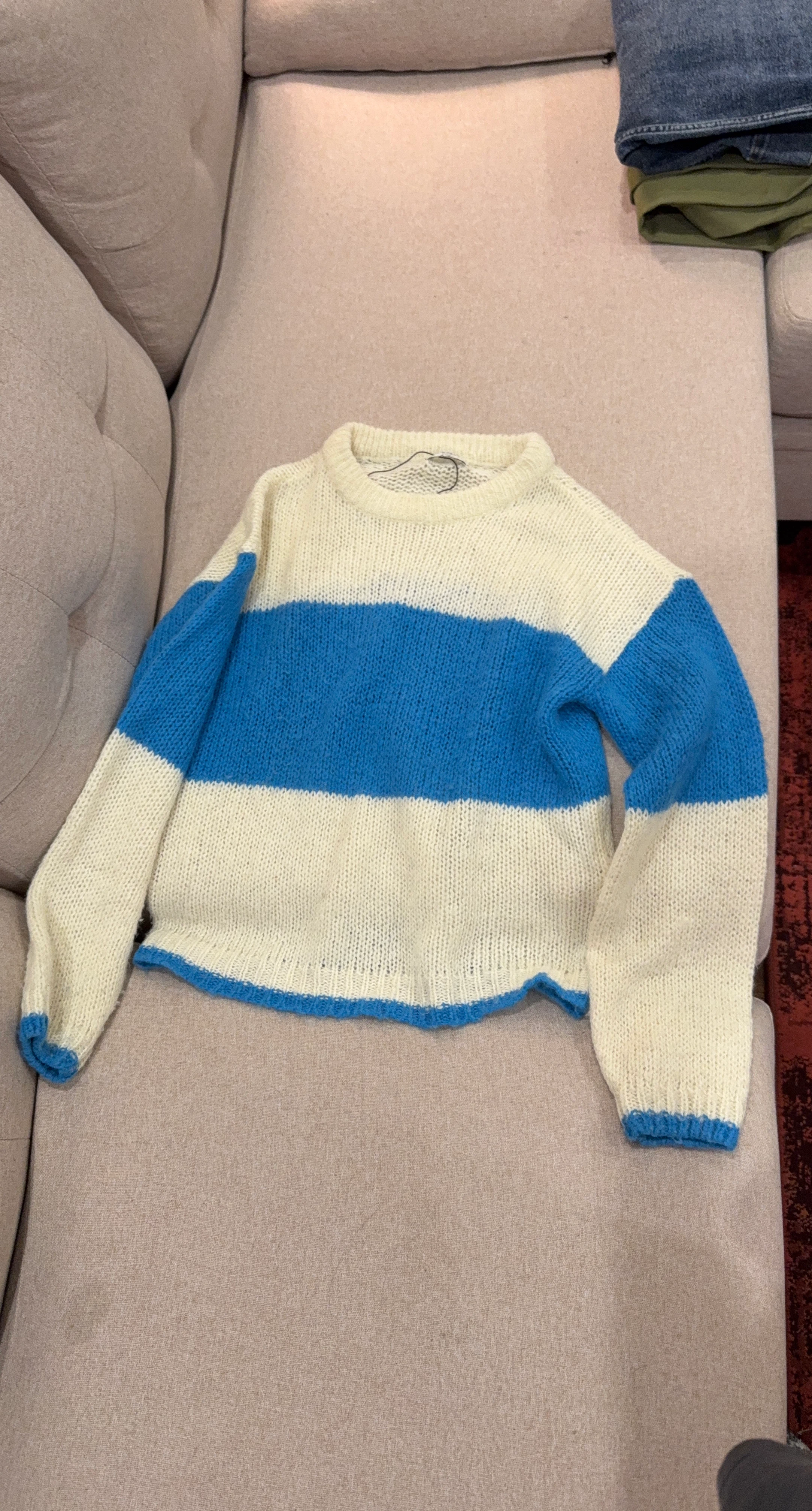 Striped Knit Sweater