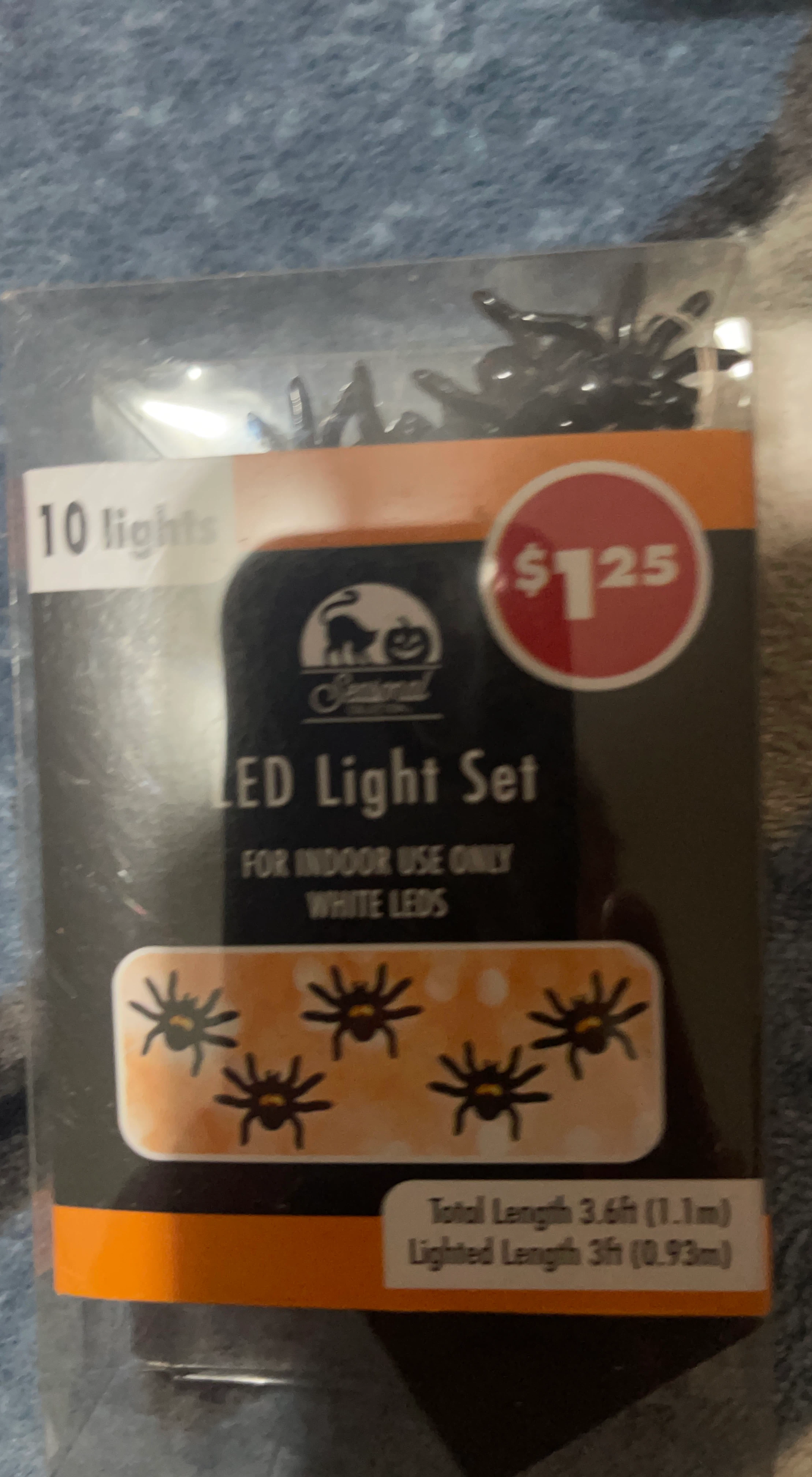 Seasonal LED Spider Light Set - 10 Lights