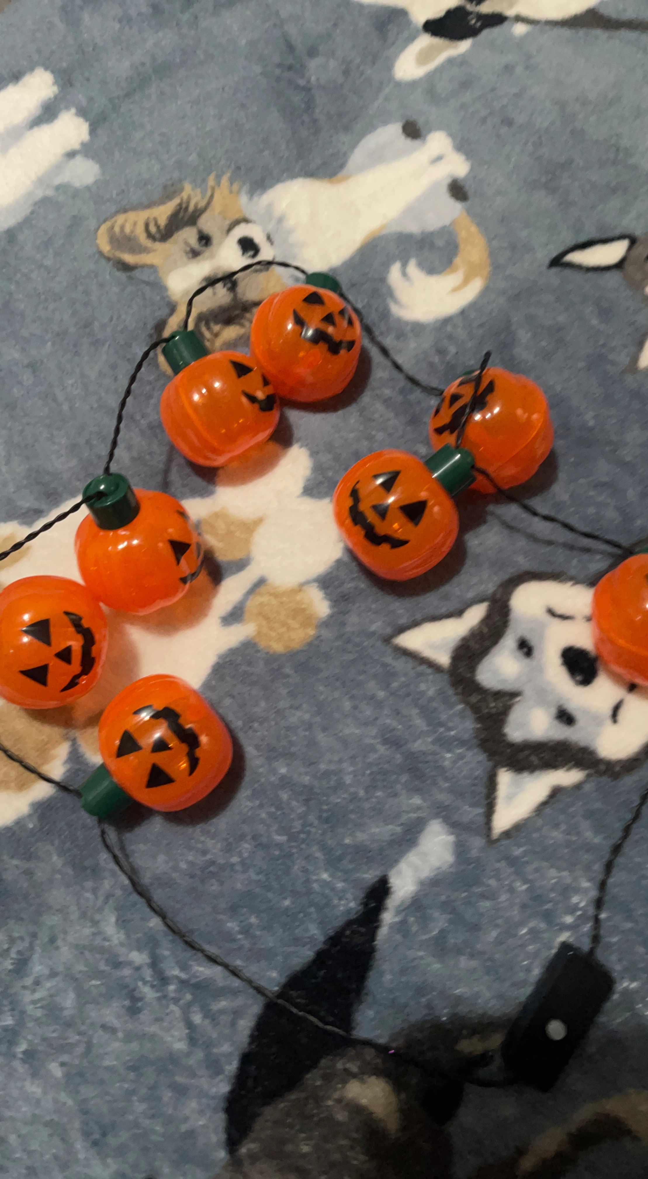 Halloween Pumpkin String Lights